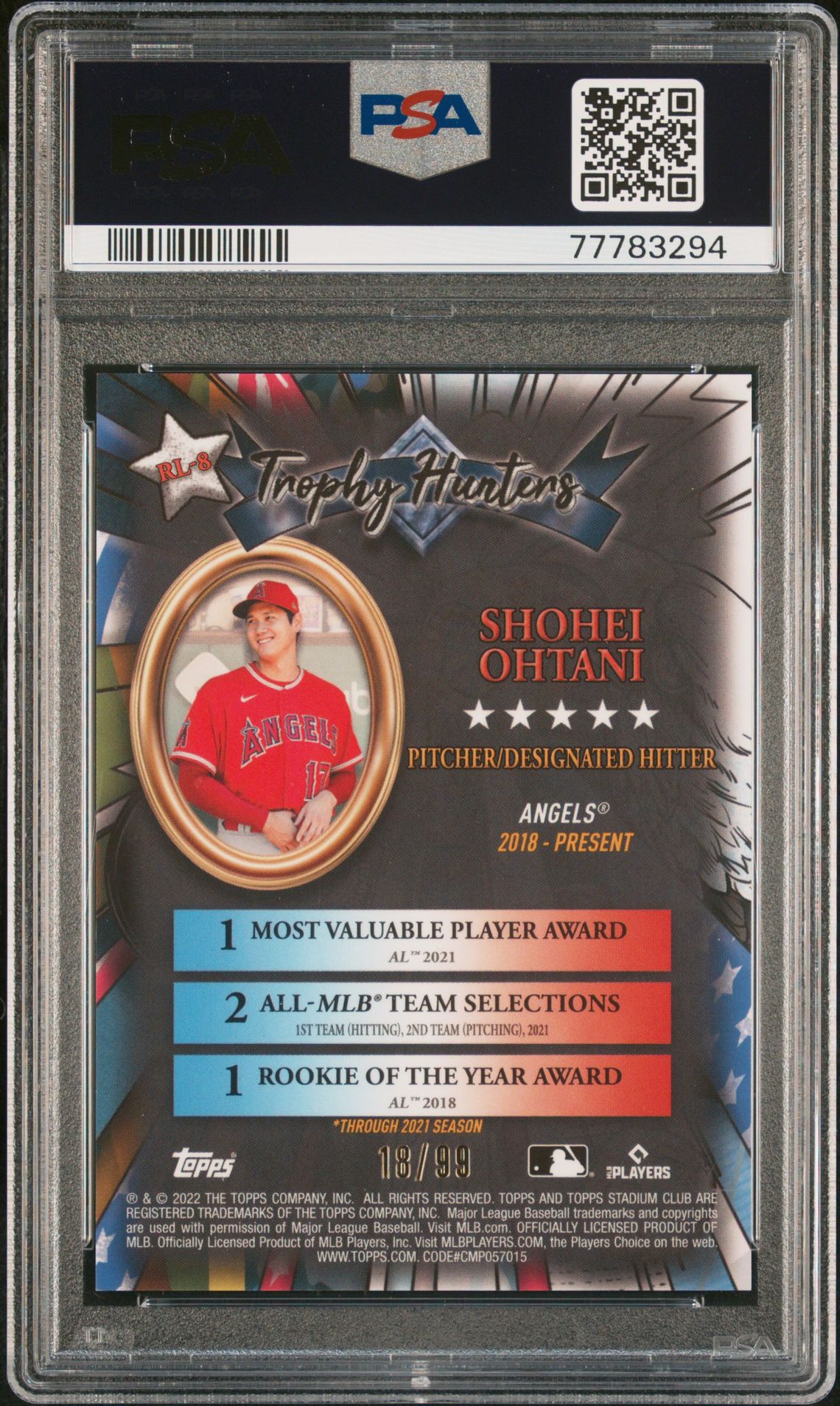 2022 Stadium Club Chrome RL8 Green Refractor /99