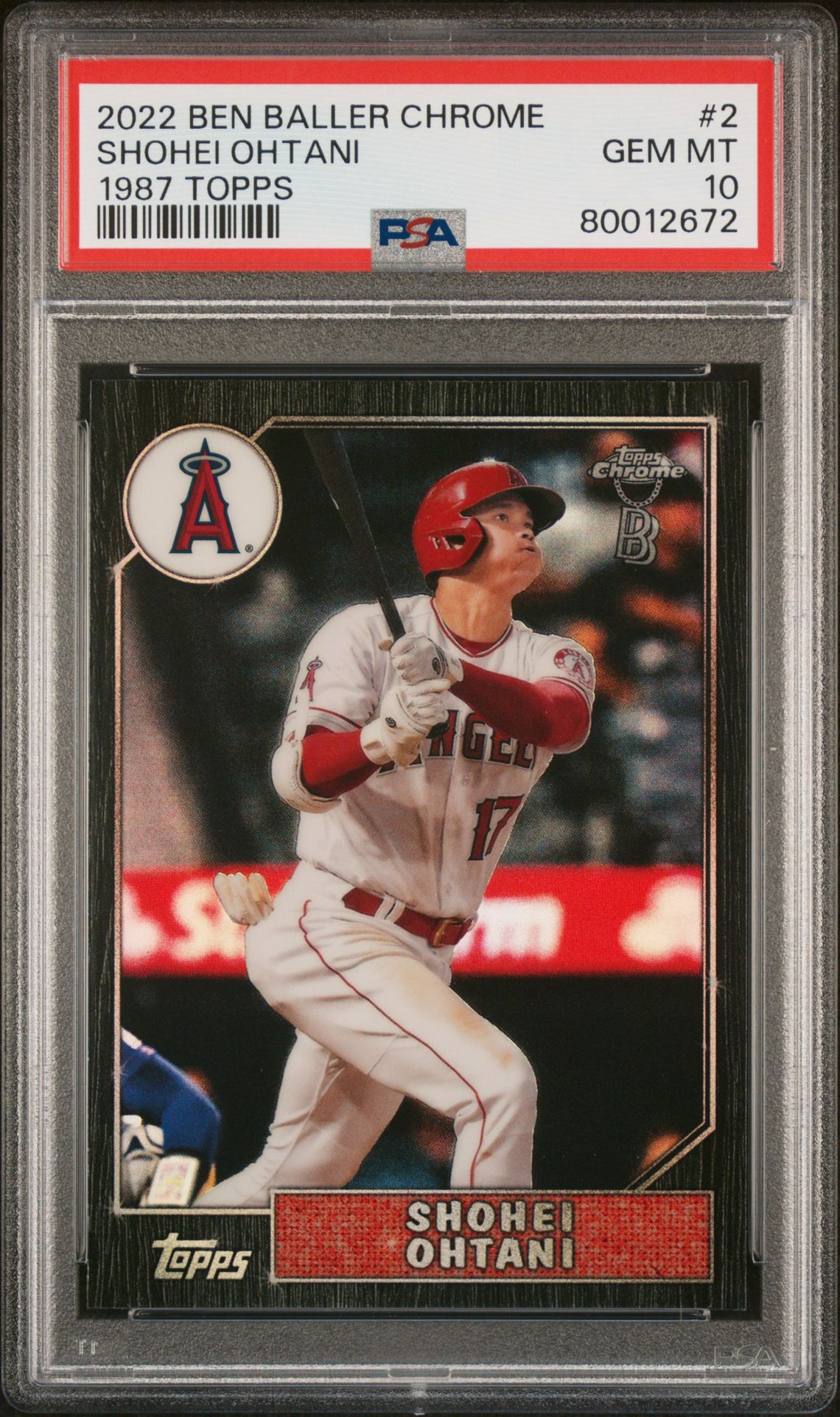1987 Topps Ben Baller Chrome #2