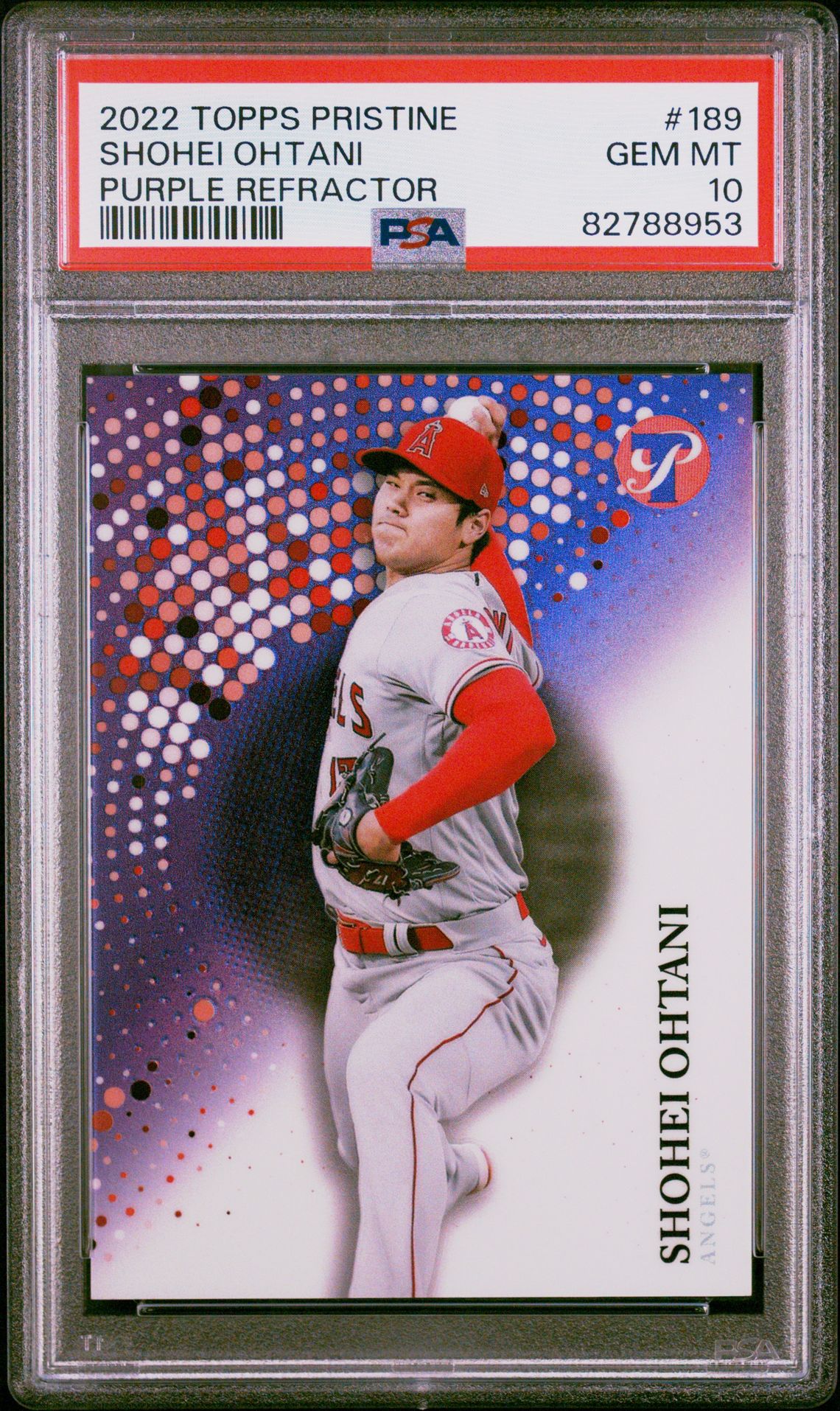 2022 Topps Pristine 189 Purple Refractor /99