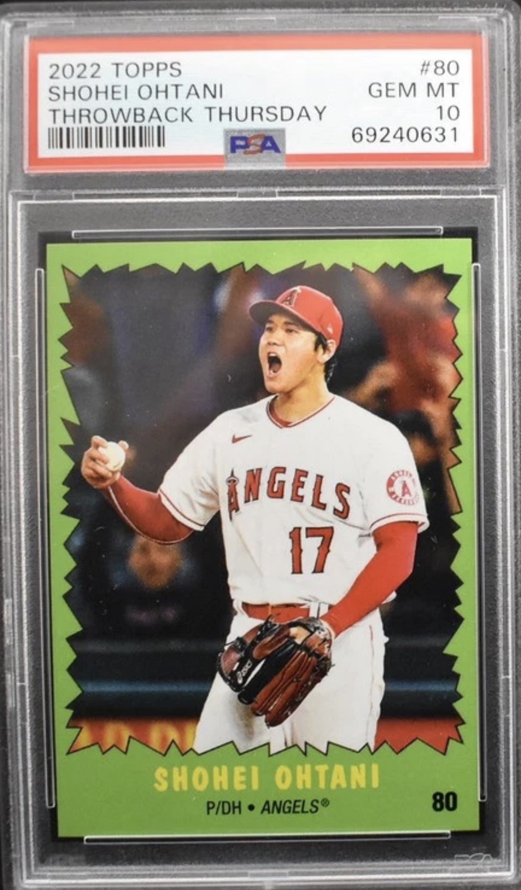 2022 Topps Throwback Thursday #80 Shohei Ohtani