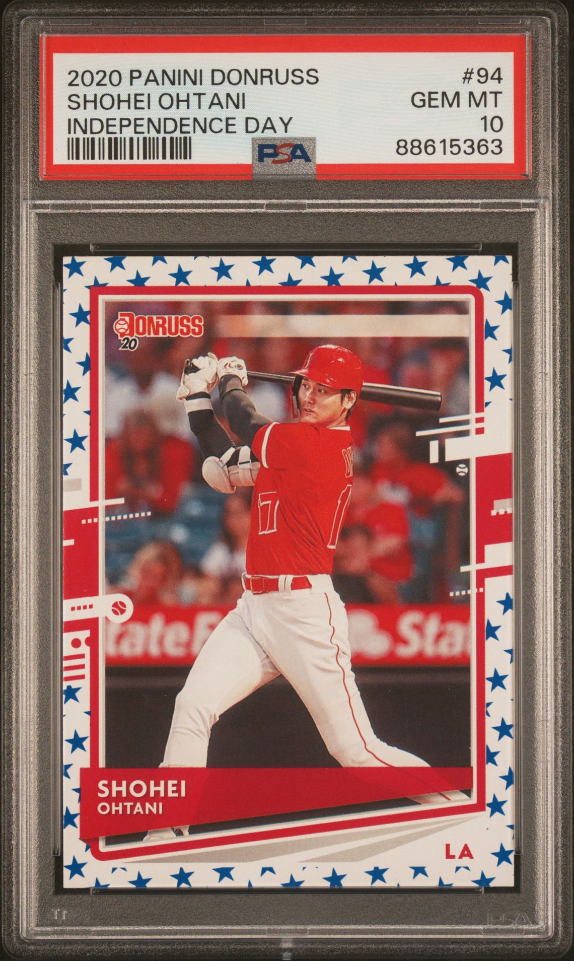 2020 Panini Donruss #94 Shohei Ohtani Independence Day