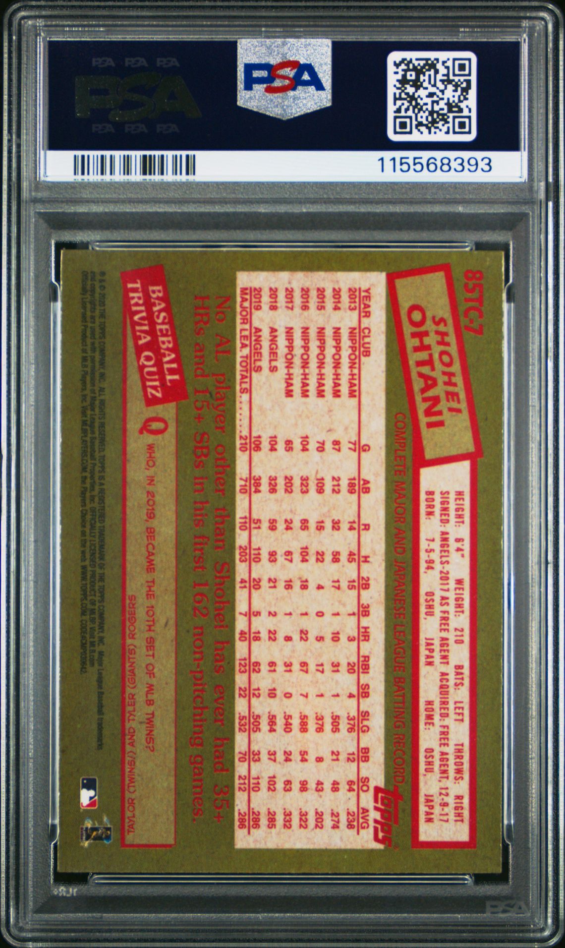 2020 Topps Chrome 85TC7