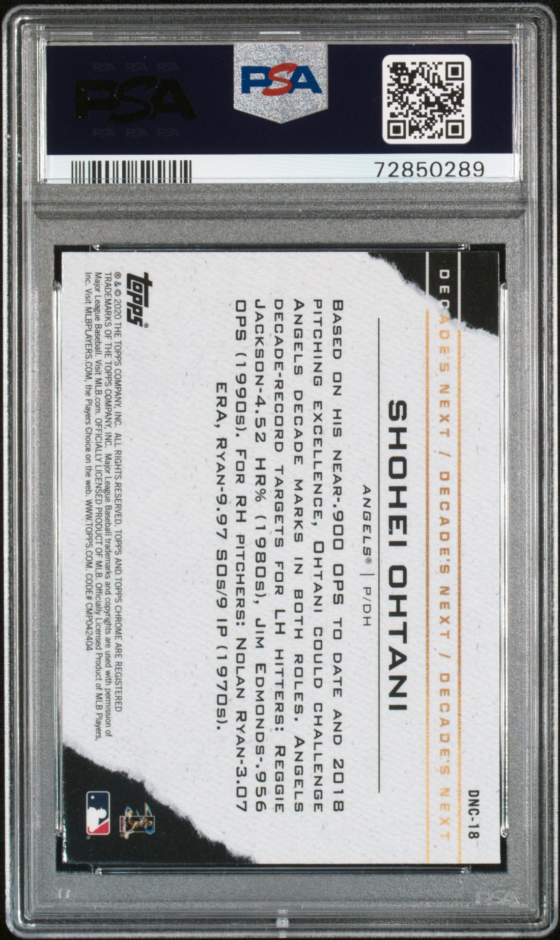 2020 Topps Chrome Update – Decade's Next DNC18