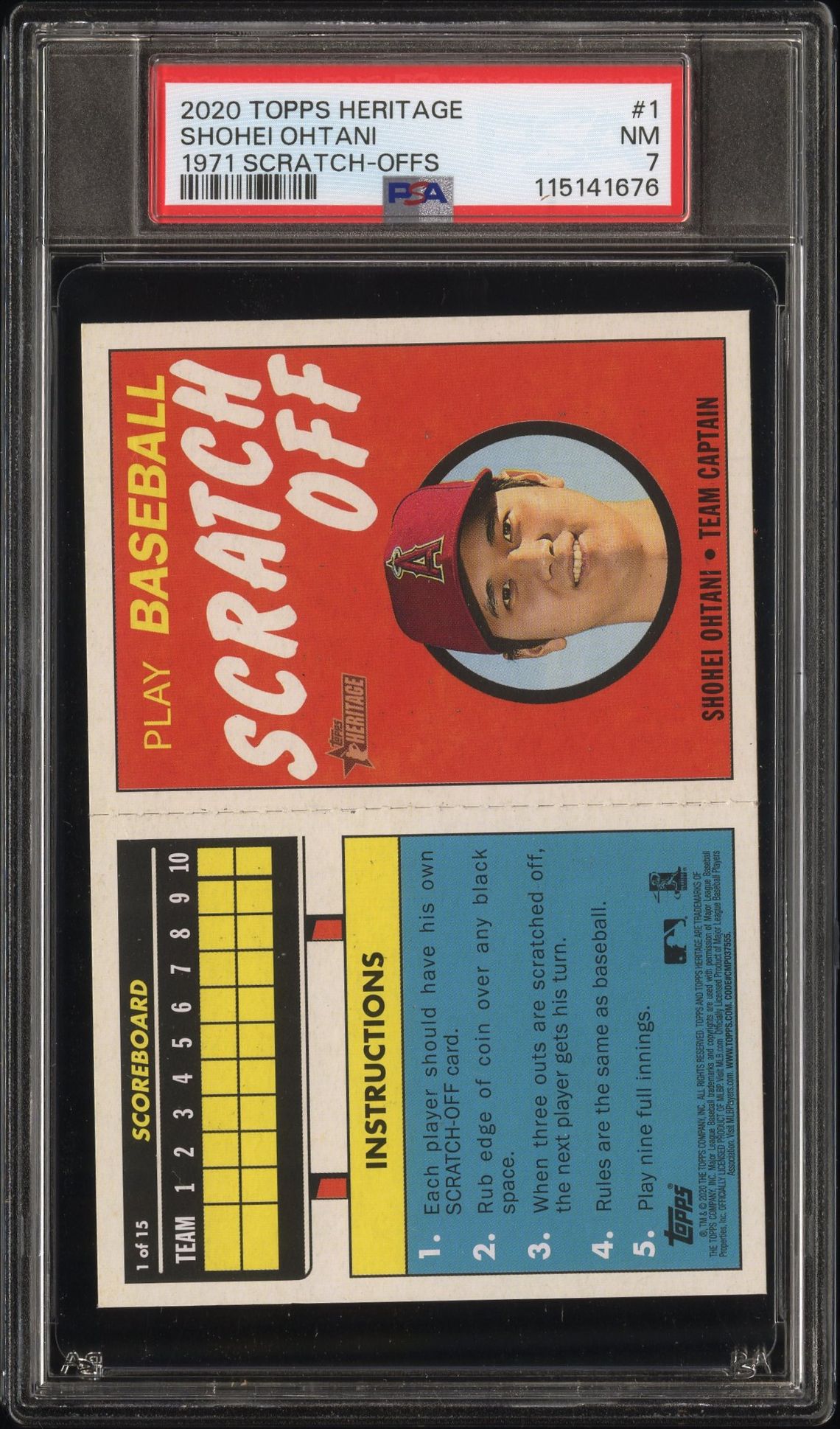 2020 Topps Heritage #1