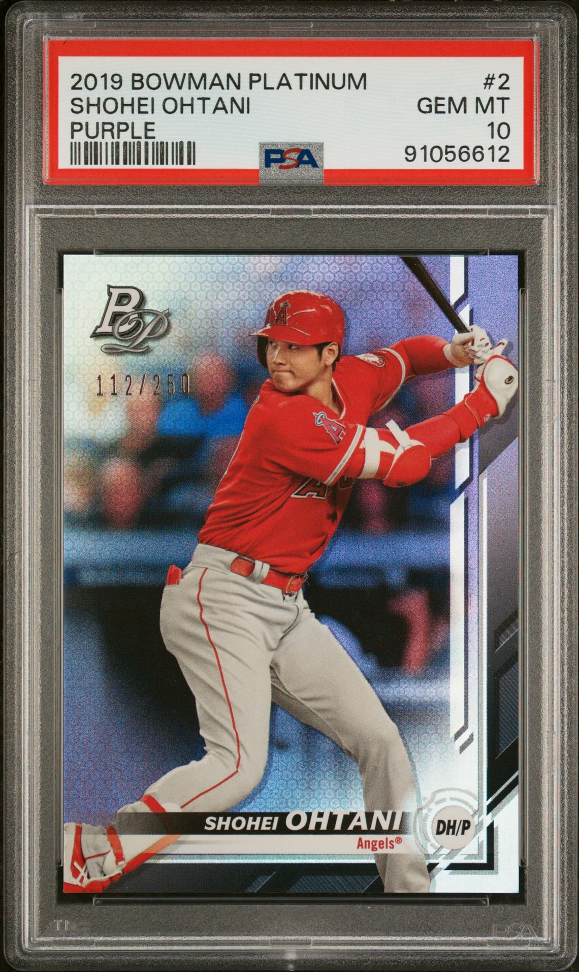 2019 Bowman Platinum #2 Purple /250