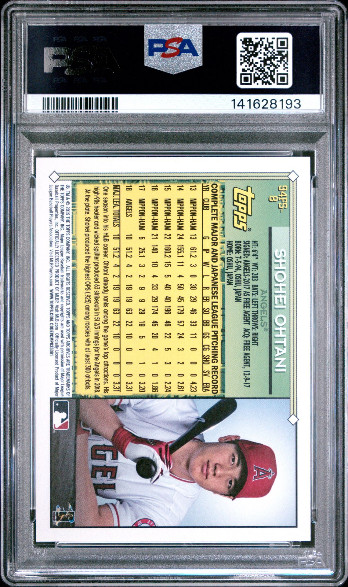 2019 Topps Archives 94FS8