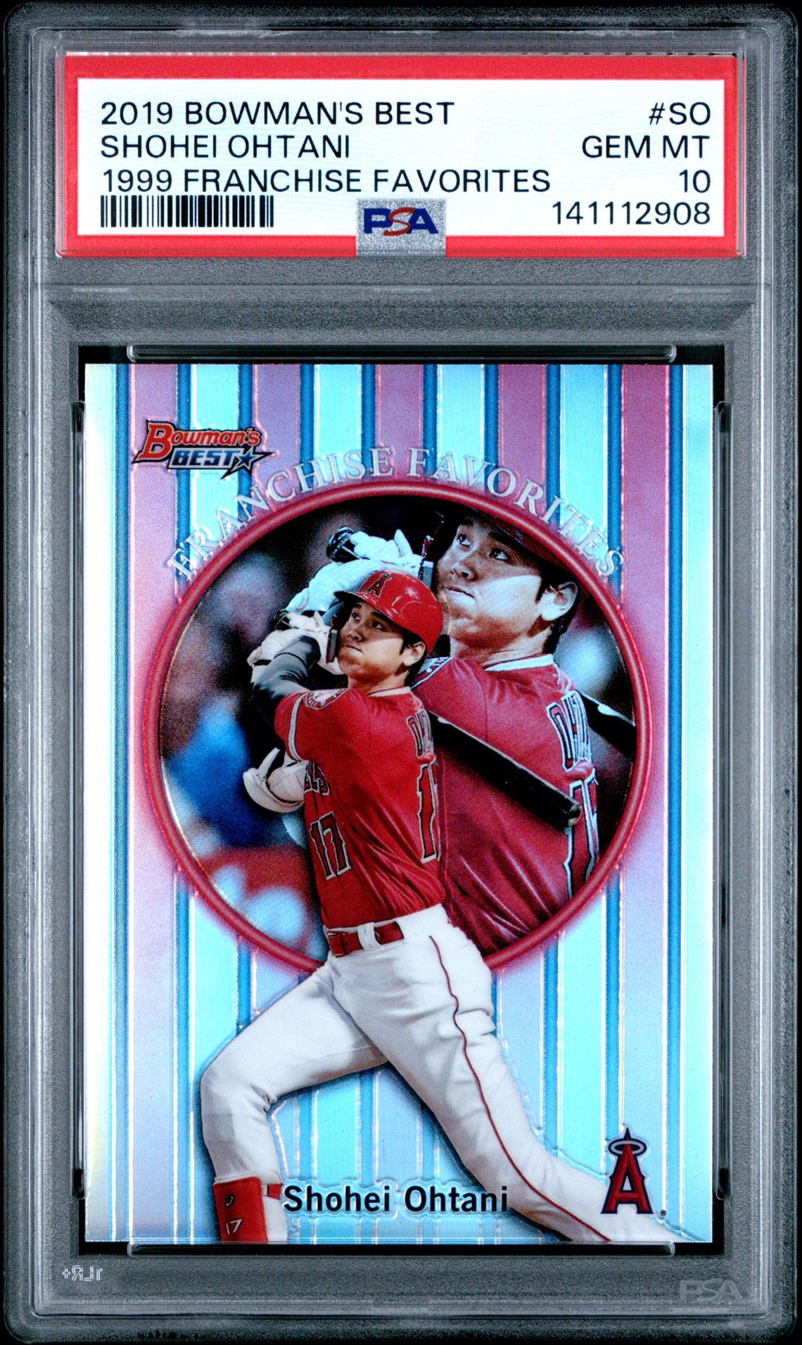 2019 Bowman's Best 1999 Franchise Favorites SO