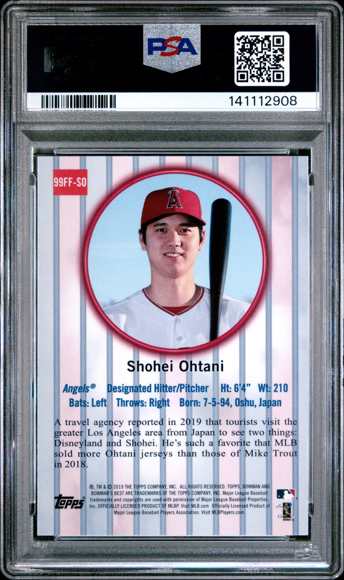 2019 Bowman's Best 1999 Franchise Favorites SO