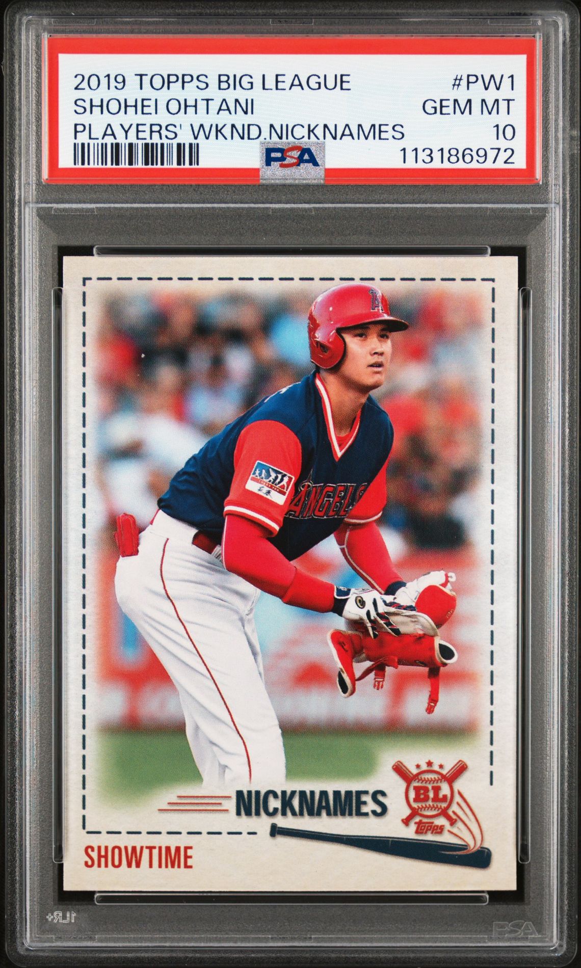 2019 Topps Big League PW1 Players' Weekend Nicknames