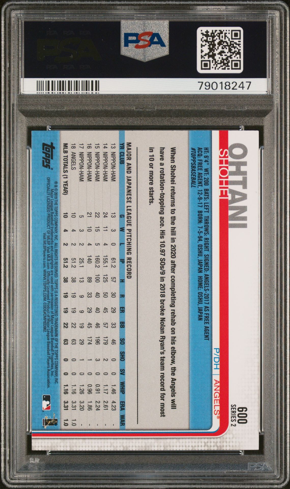 2019 Topps Topps 600