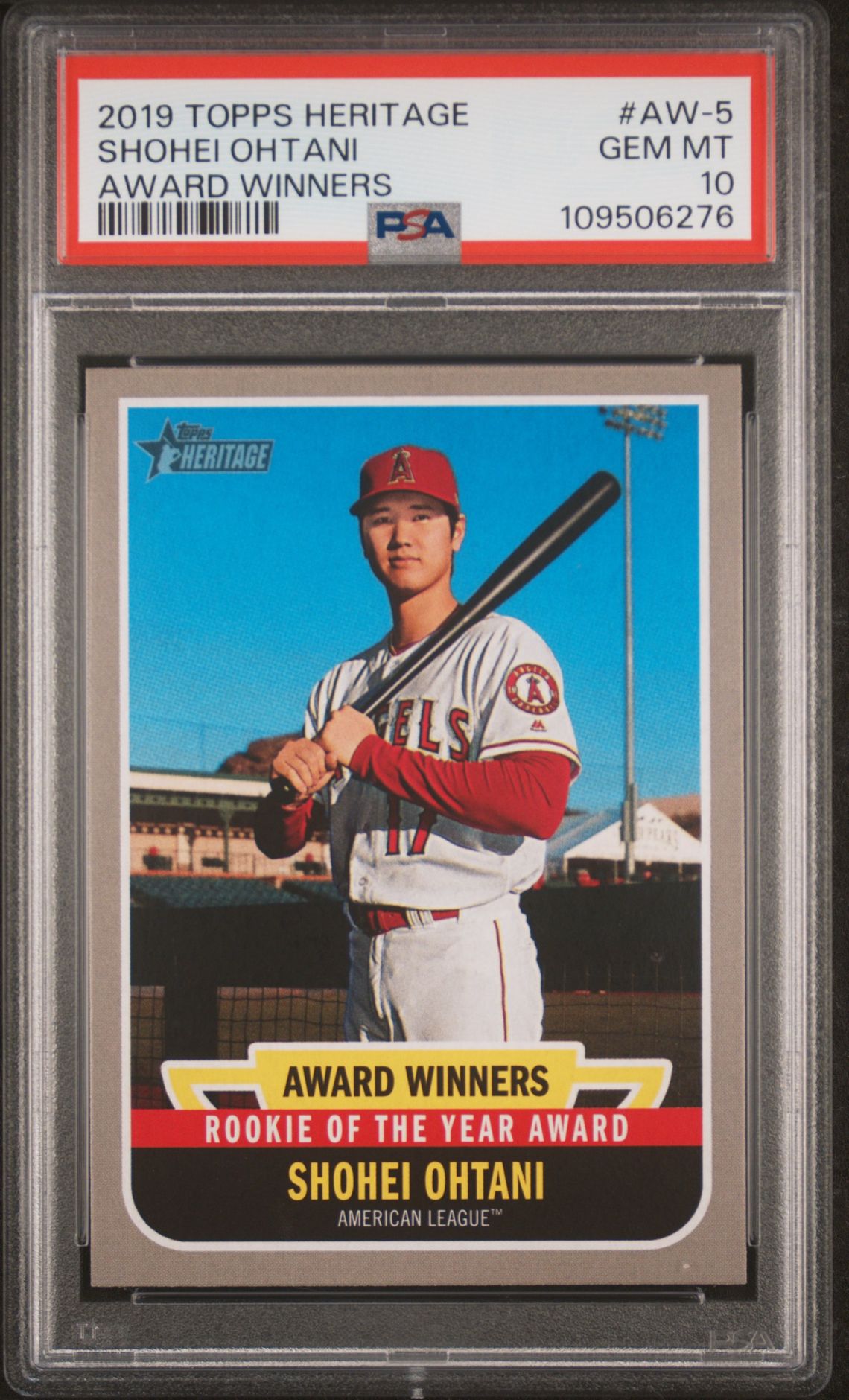 2019 Topps Heritage AW-5