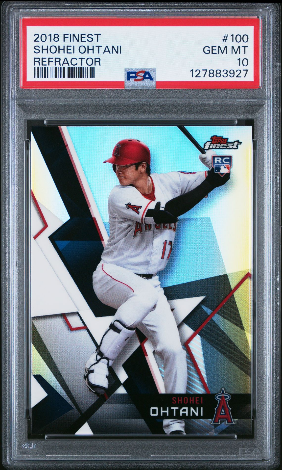 2018 Topps Finest 100 Refractor