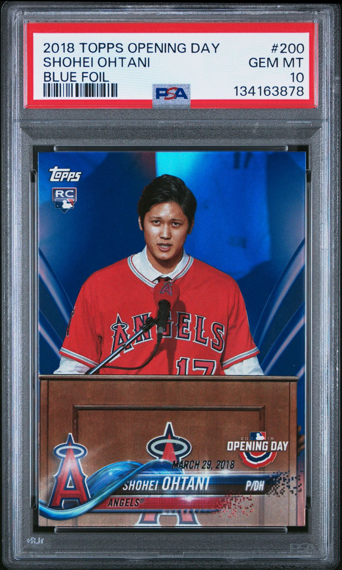2018 Topps Opening Day 200 Blue Foil