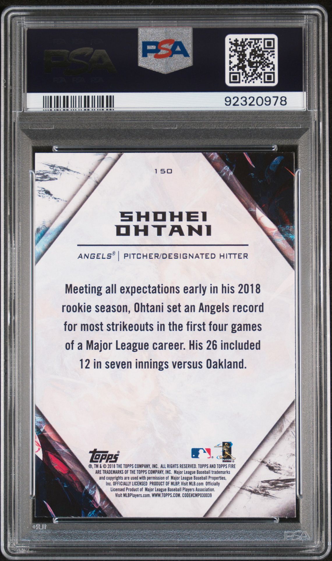 2018 Topps Fire 150