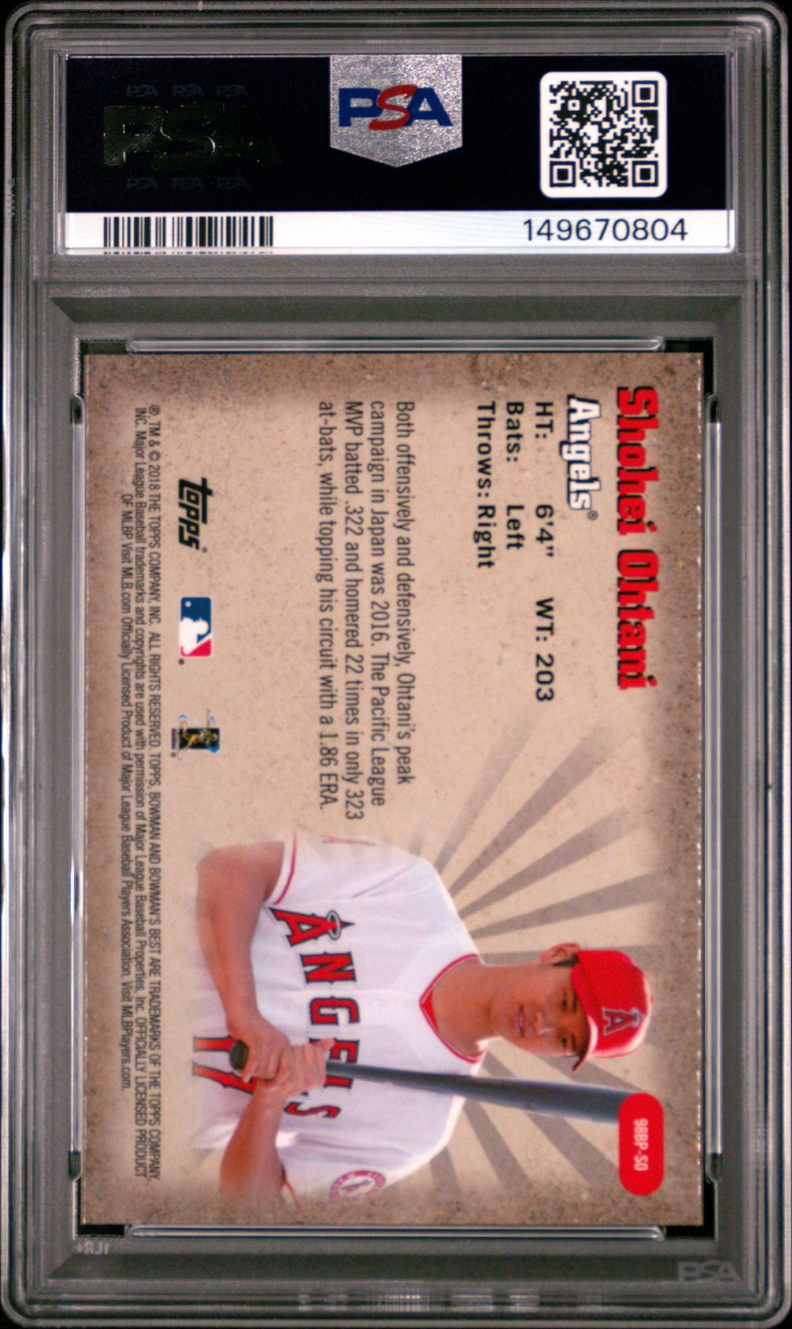 2018 Bowman Bowman's Best SO 1998 Best Performers