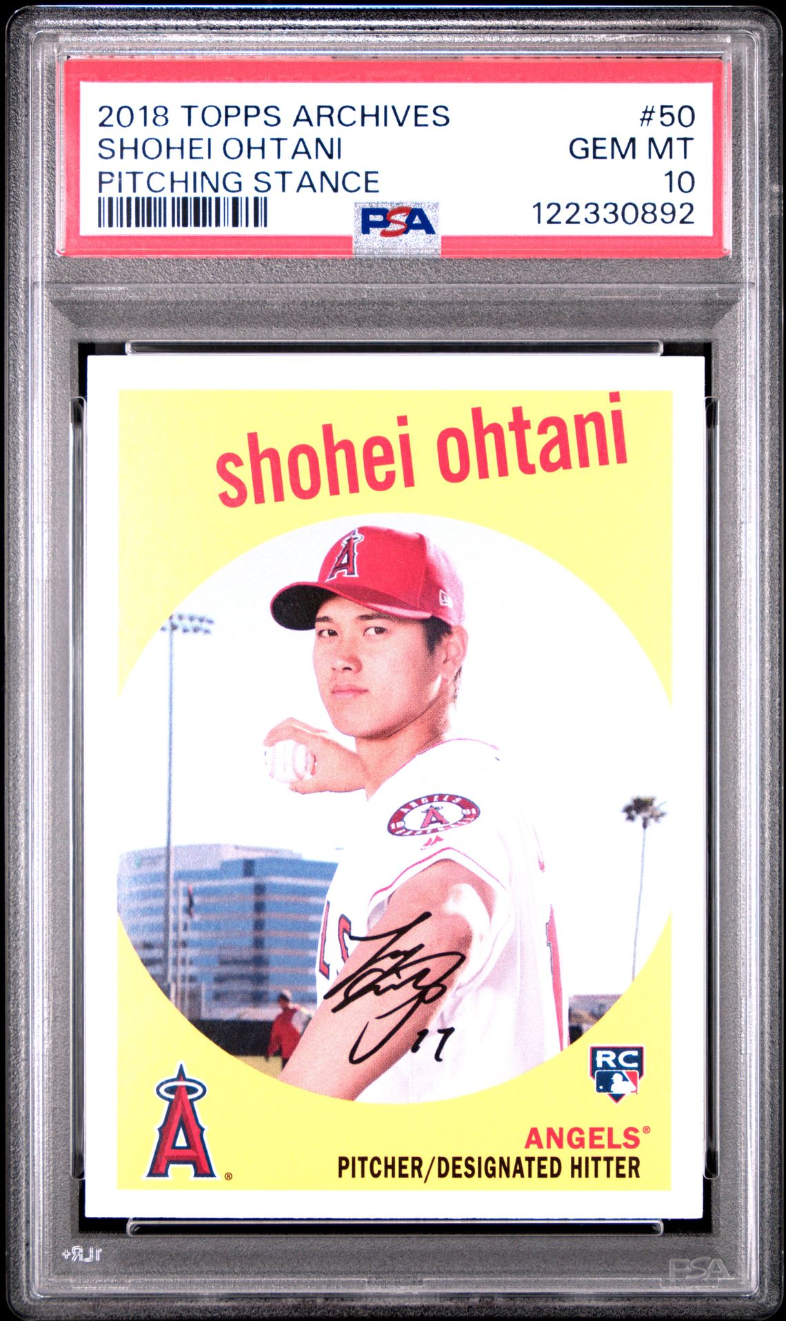 2018 Topps Archives 50 Shohei Ohtani