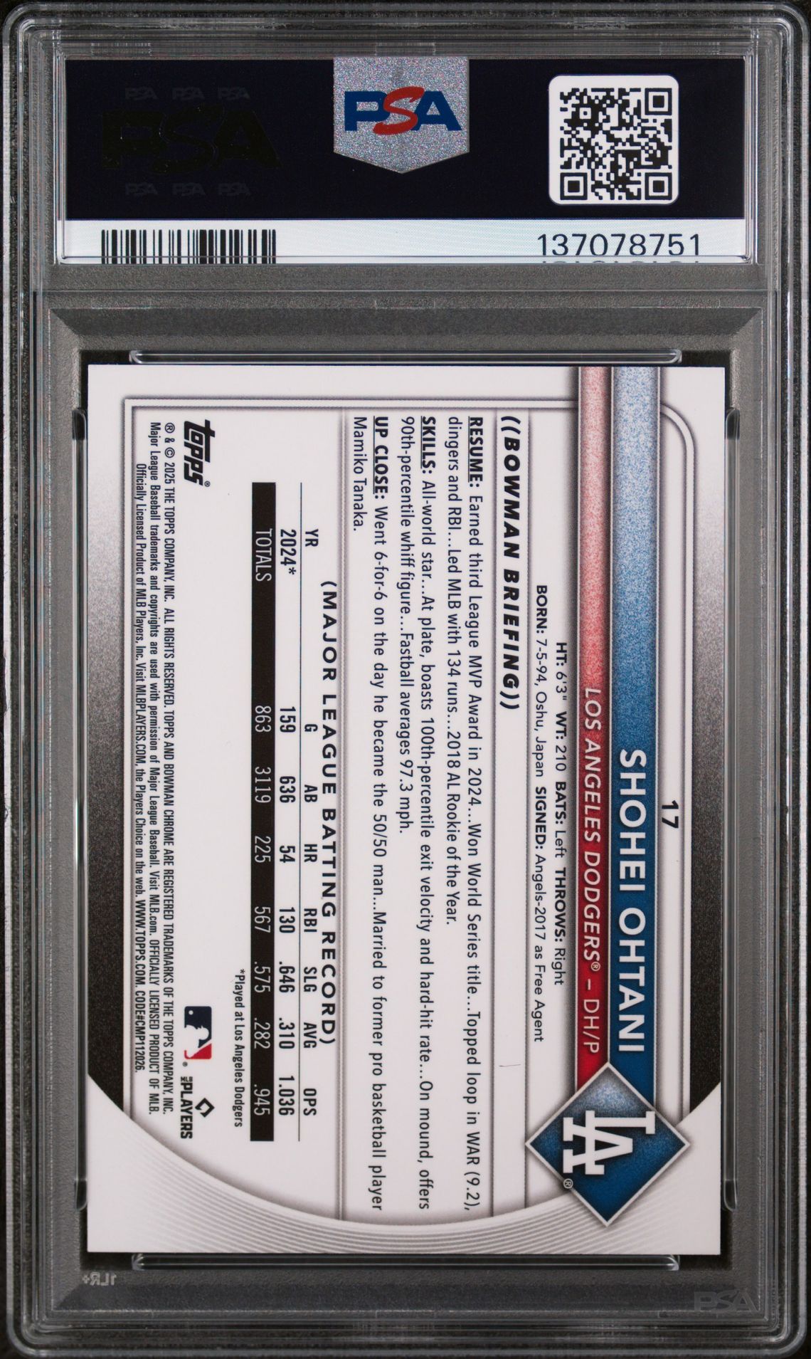 2025 Bowman Chrome 17 Wave Refractor /100