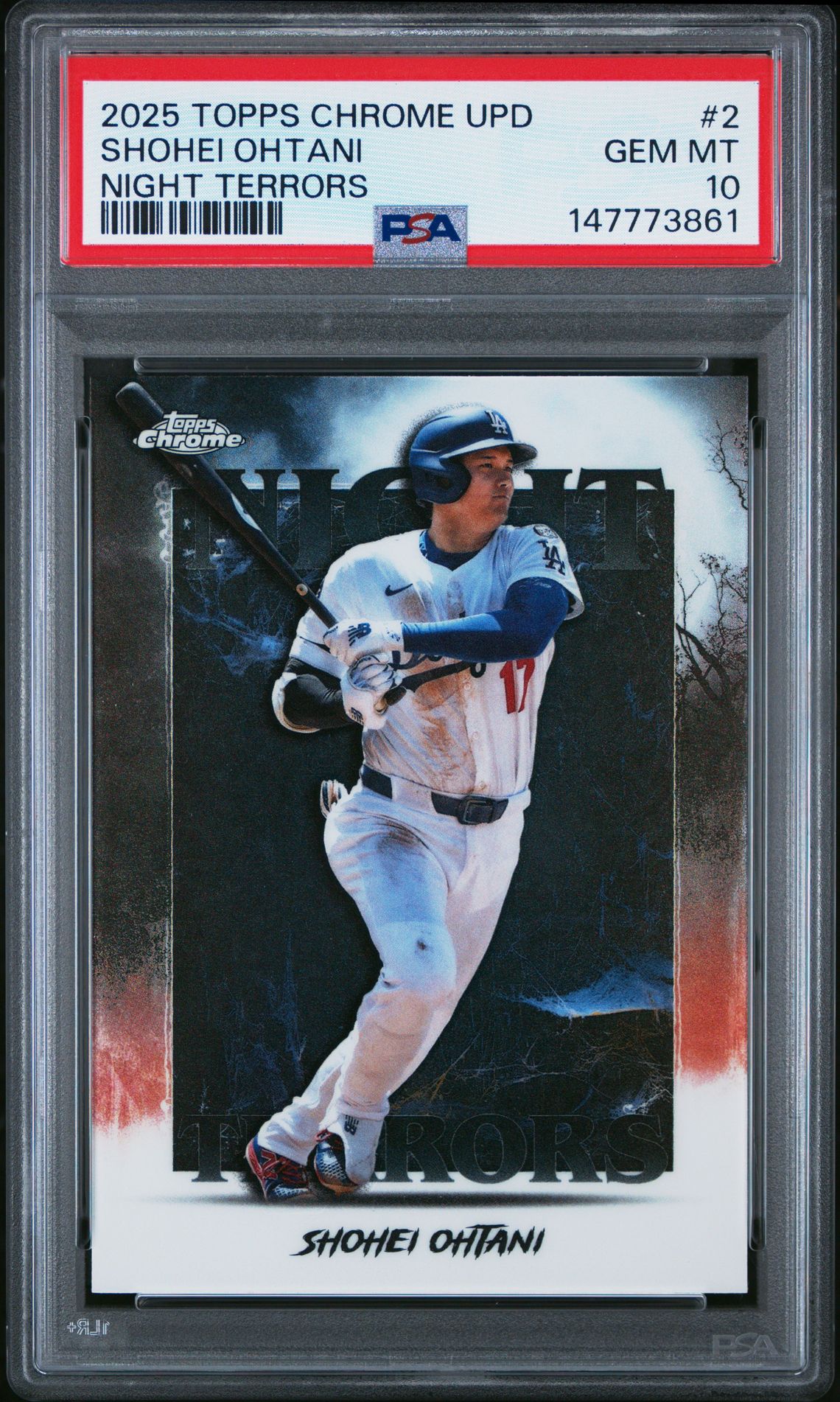 2025 Topps Chrome UPD #2 Shohei Ohtani Night Terrors