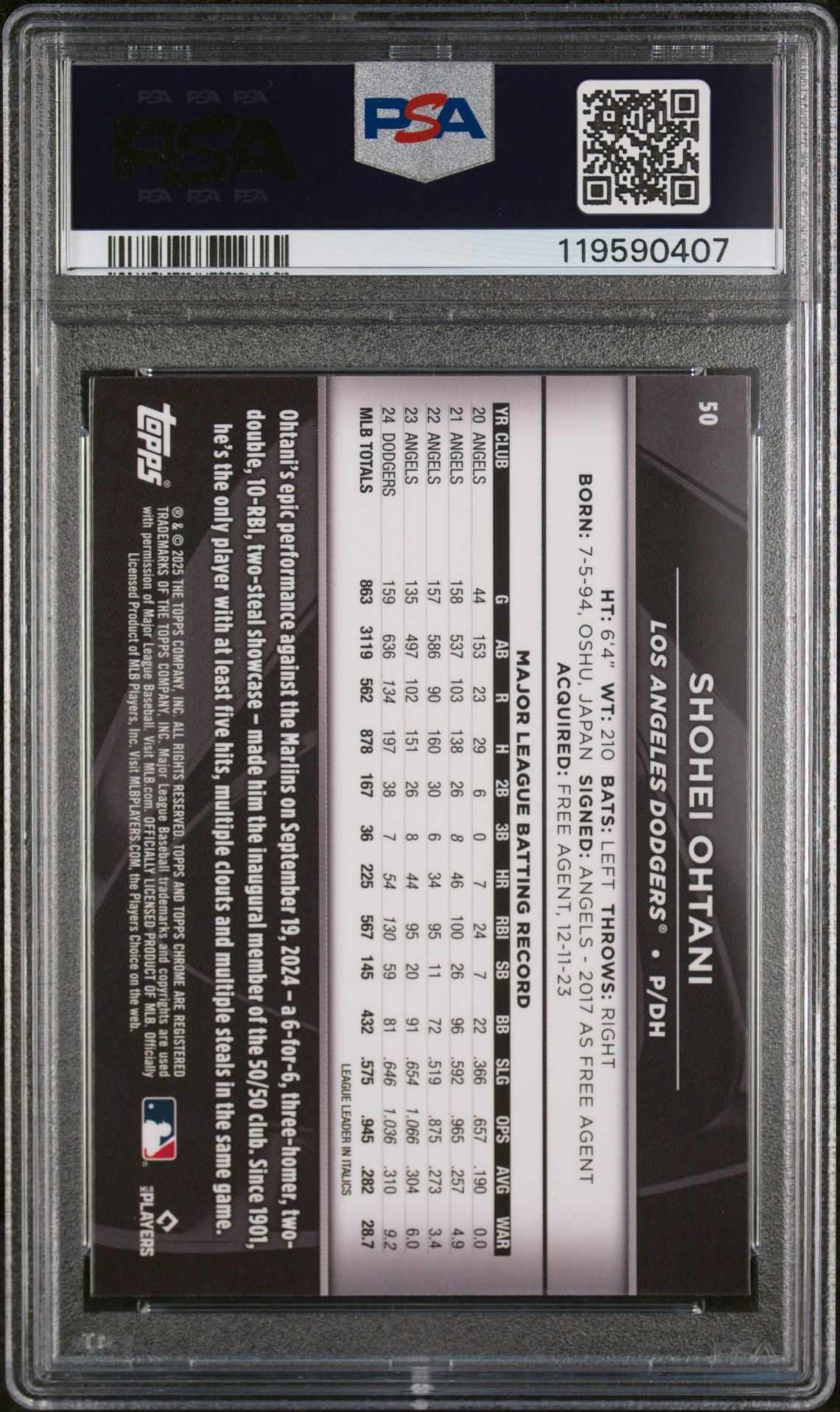 2025 Topps Chrome Black 50