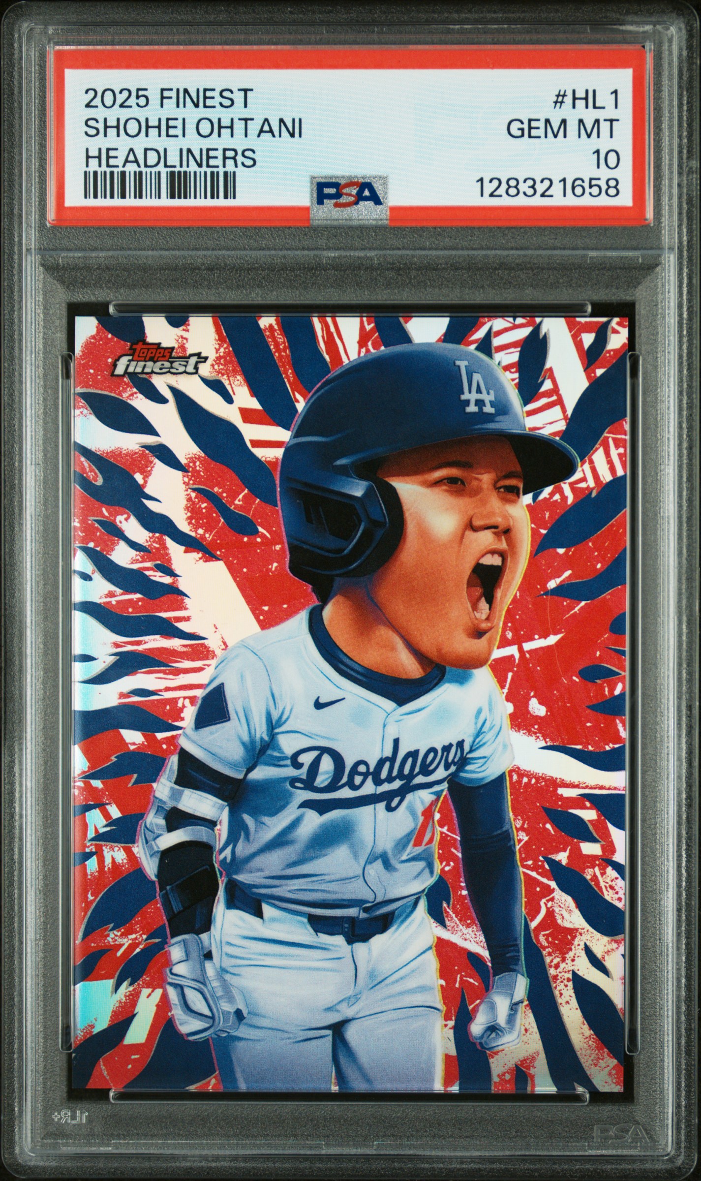 2025 TOPPS FINEST HEADLINERS #HL1 SHOHEI OHTANI