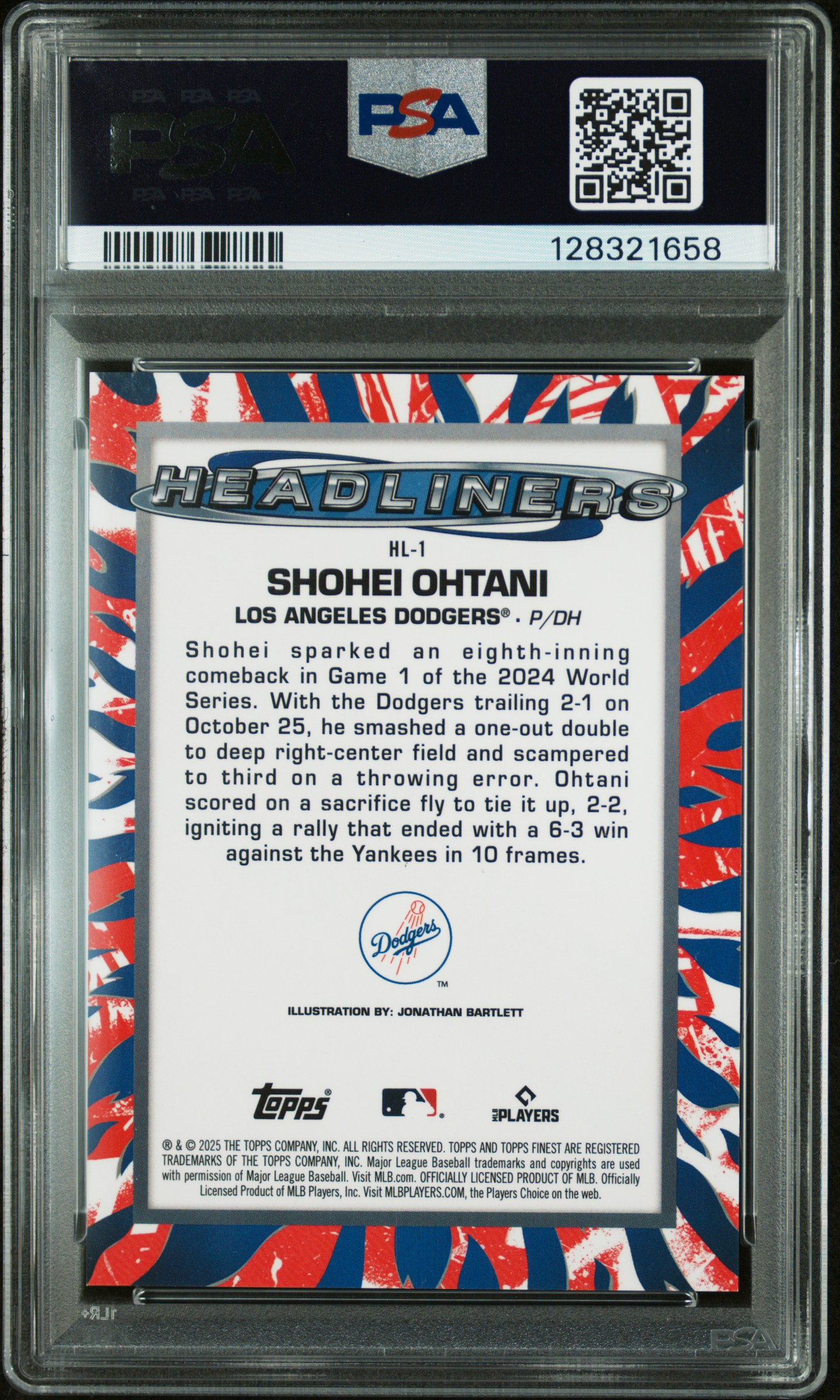 2025 TOPPS FINEST HEADLINERS #HL1 SHOHEI OHTANI