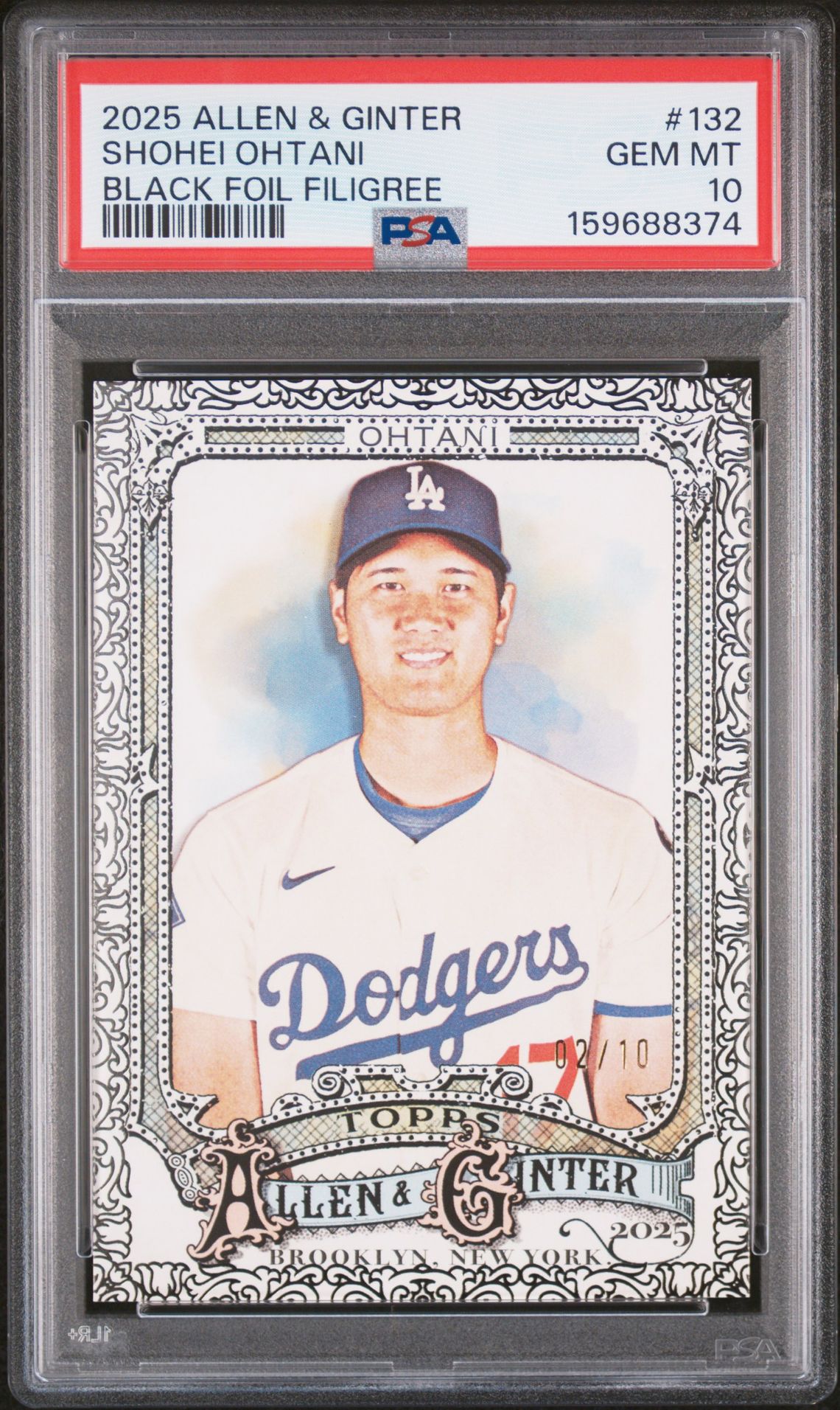 2025 Allen & Ginter #132 Black Foil Filigree /10