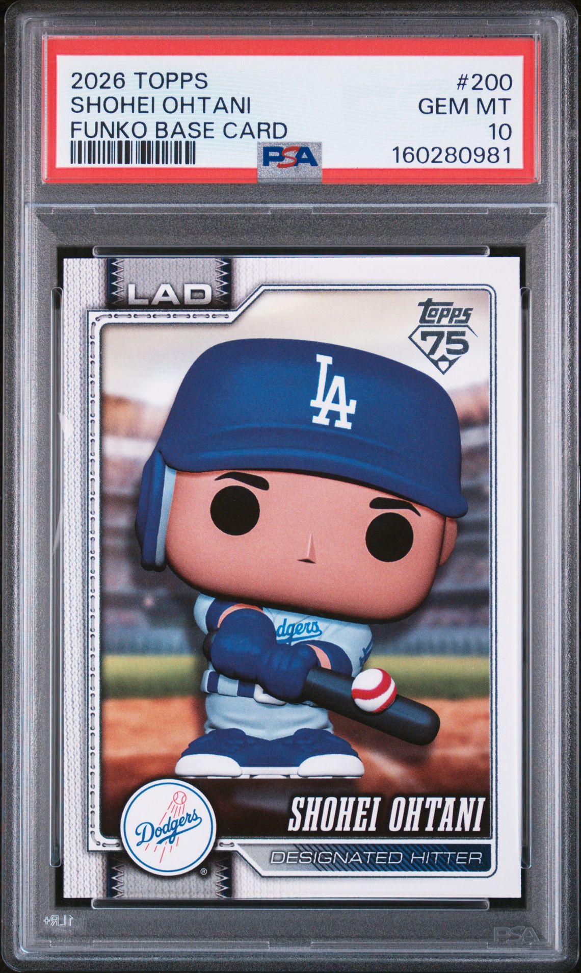 2026 Topps Shohei Ohtani #200 Funko Base Card