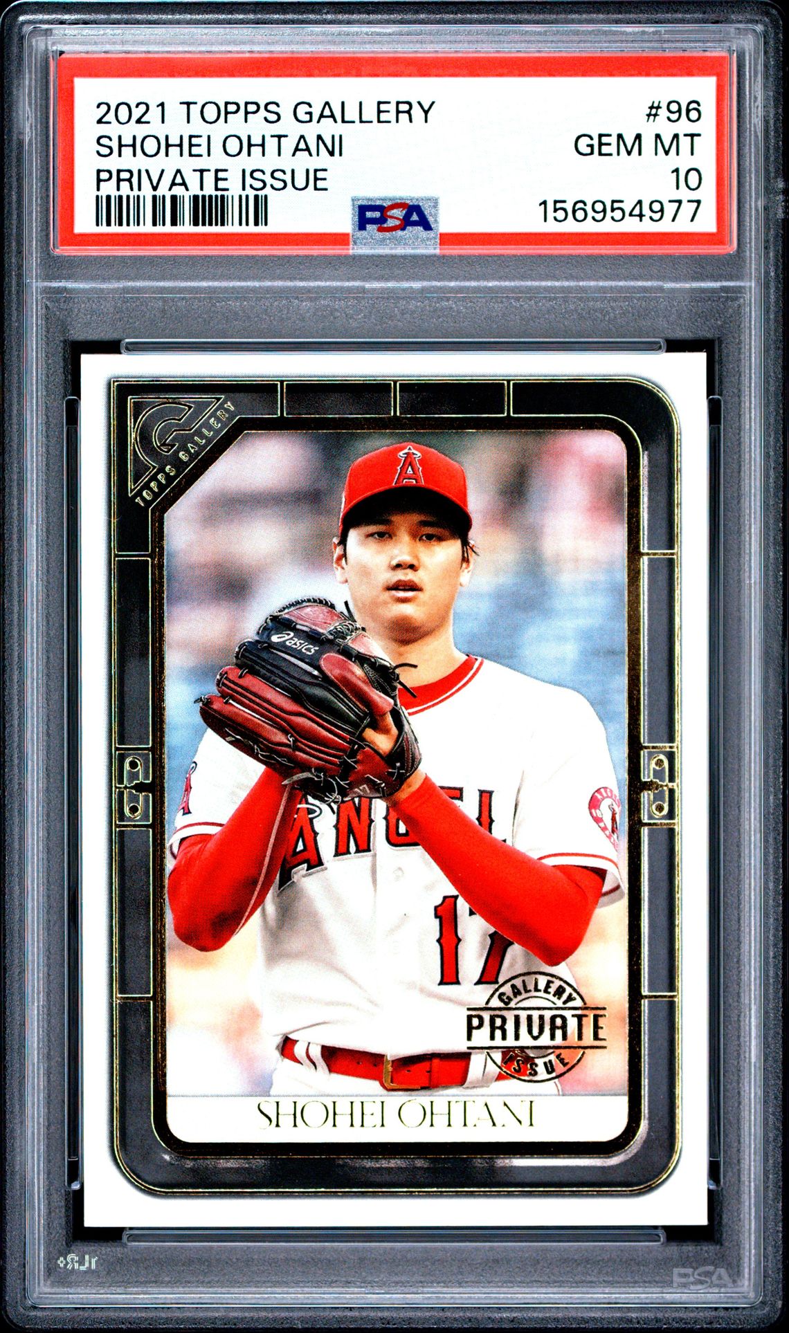 2021 Topps Gallery #96 Shohei Ohtani Private Issue /250