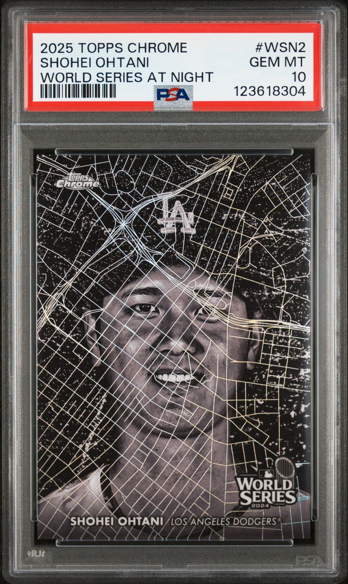 2025 Topps Chrome WSN2 Shohei Ohtani World Series At Night