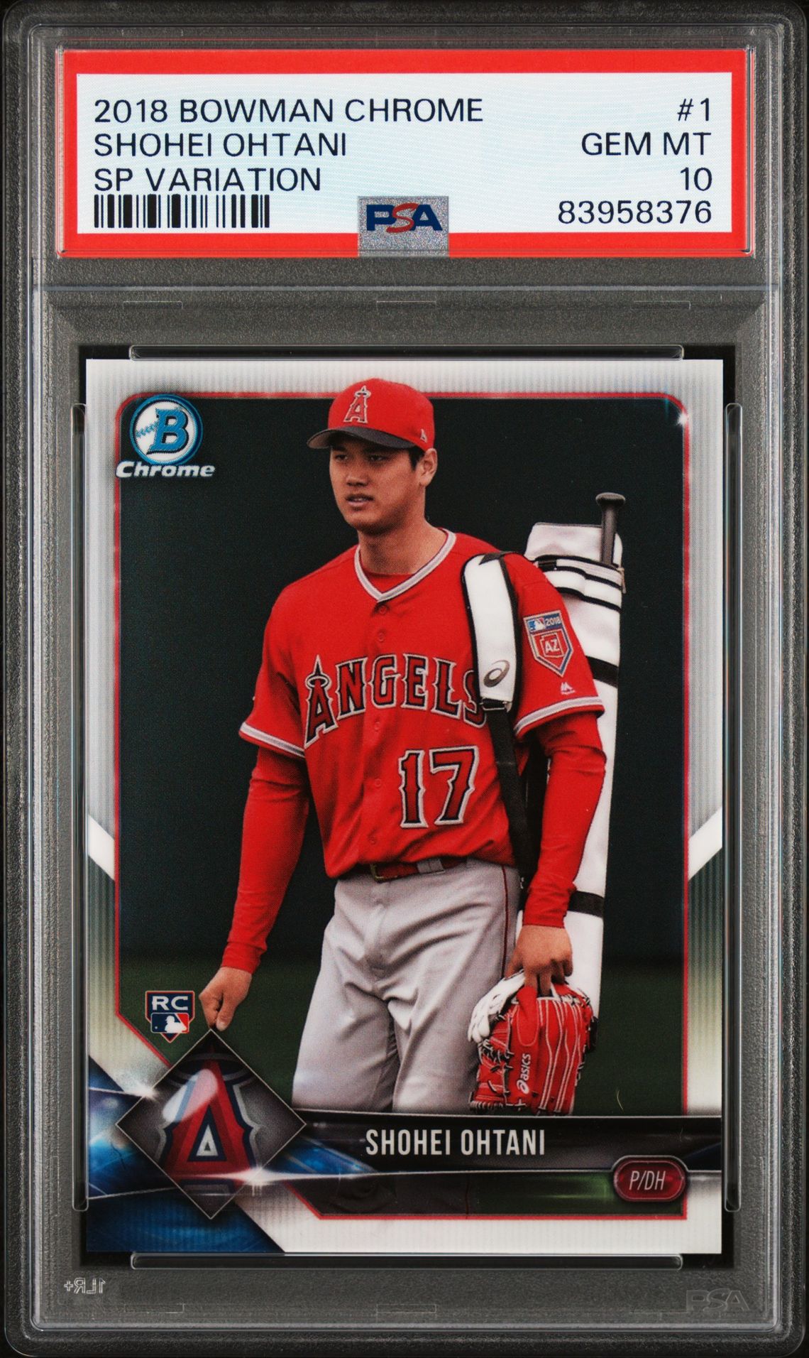 2018 Bowman Chrome 1 SP Variation