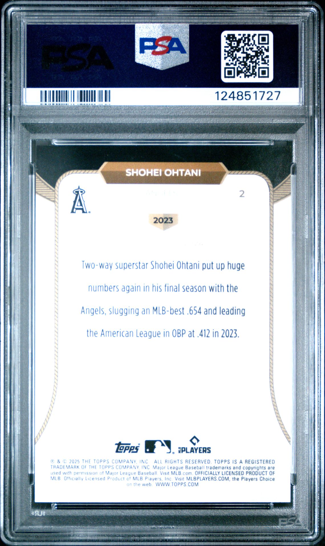 2025 Topps Welcome to the Club #2 Gold Stardust Foil /30