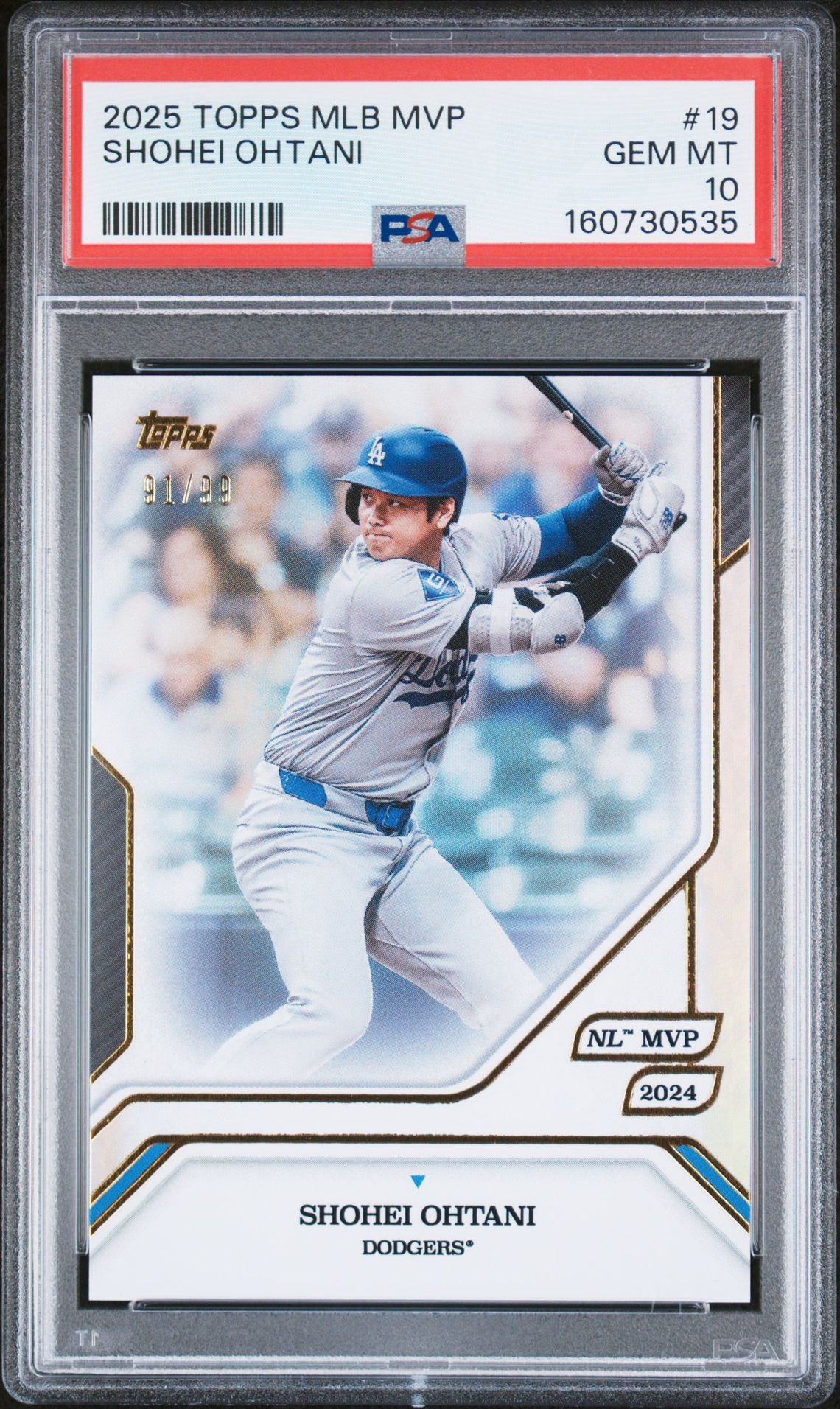 2025 Topps MLB MVP #19 /99