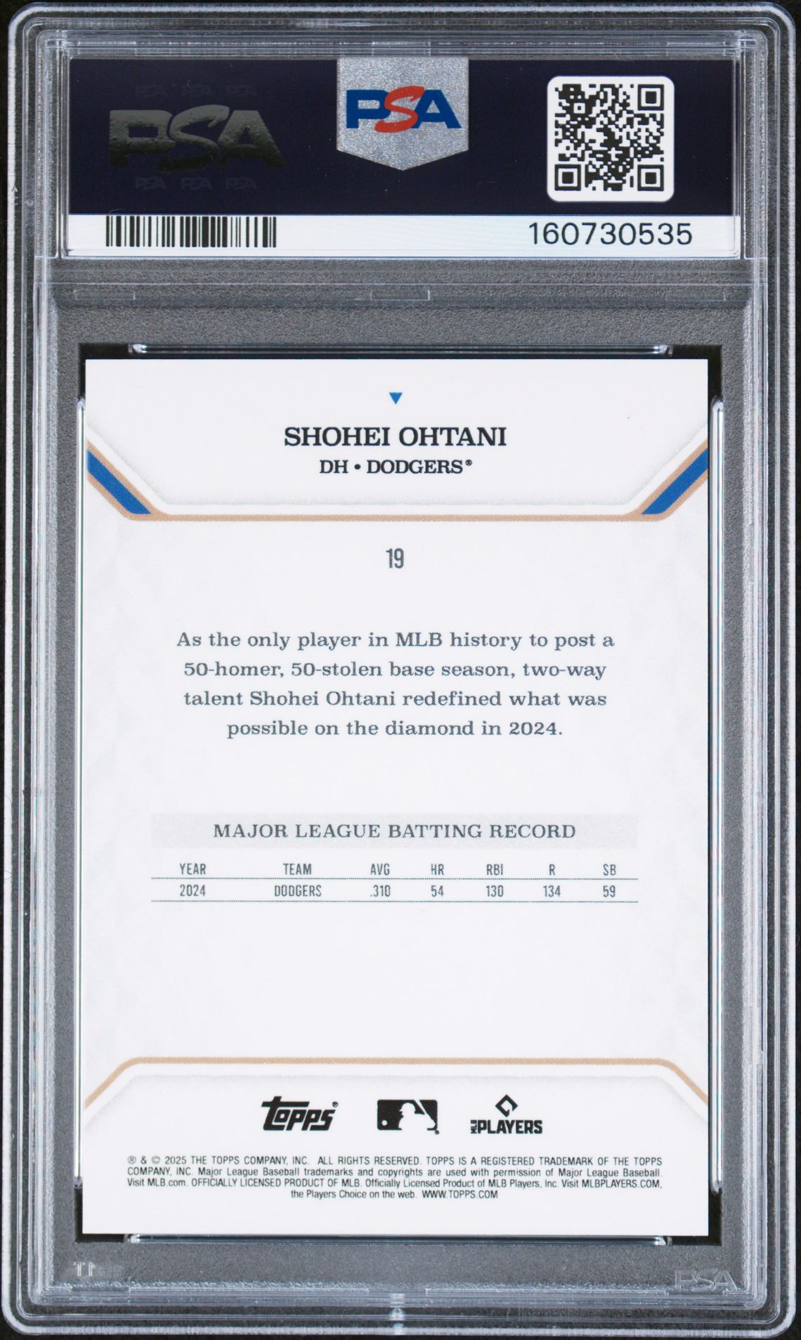 2025 Topps MLB MVP #19 /99