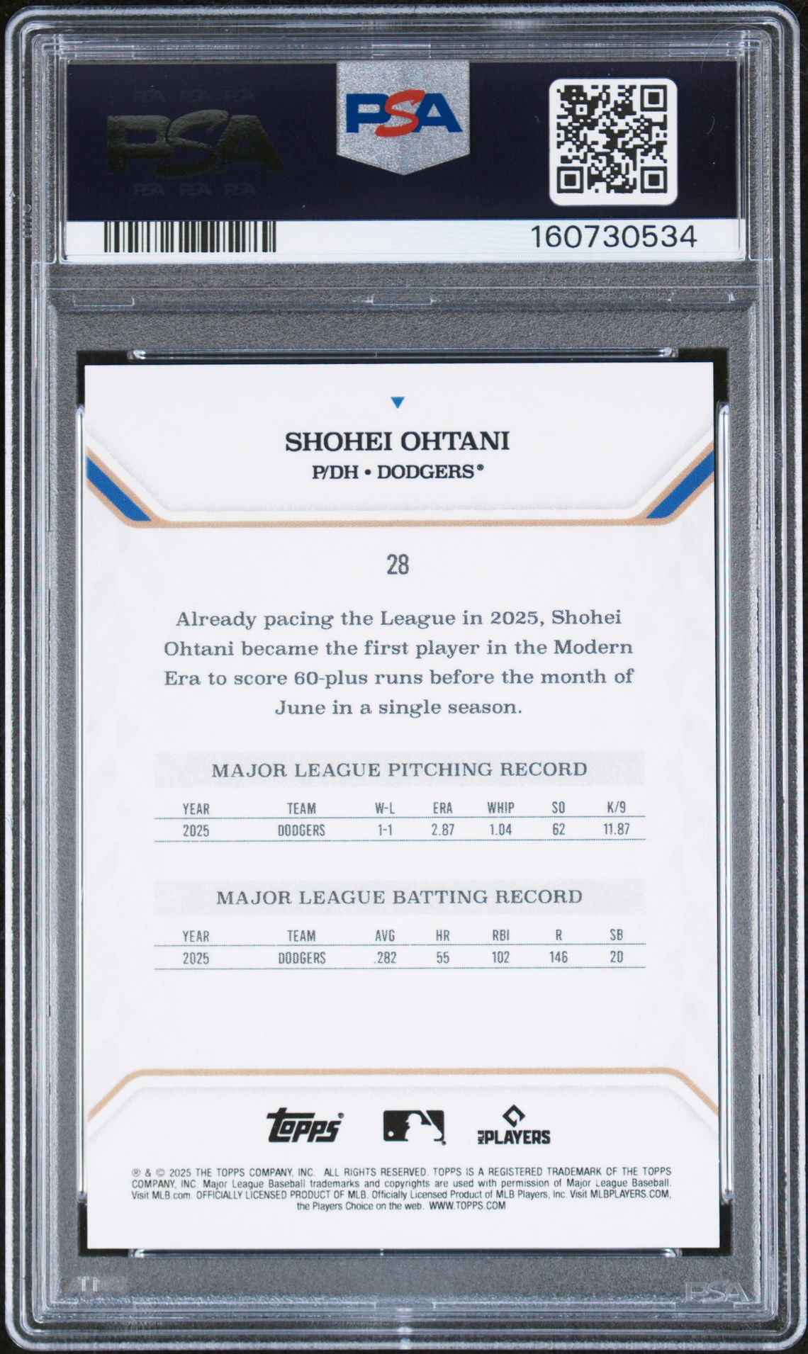 2025 Topps MLB MVP #28 /99