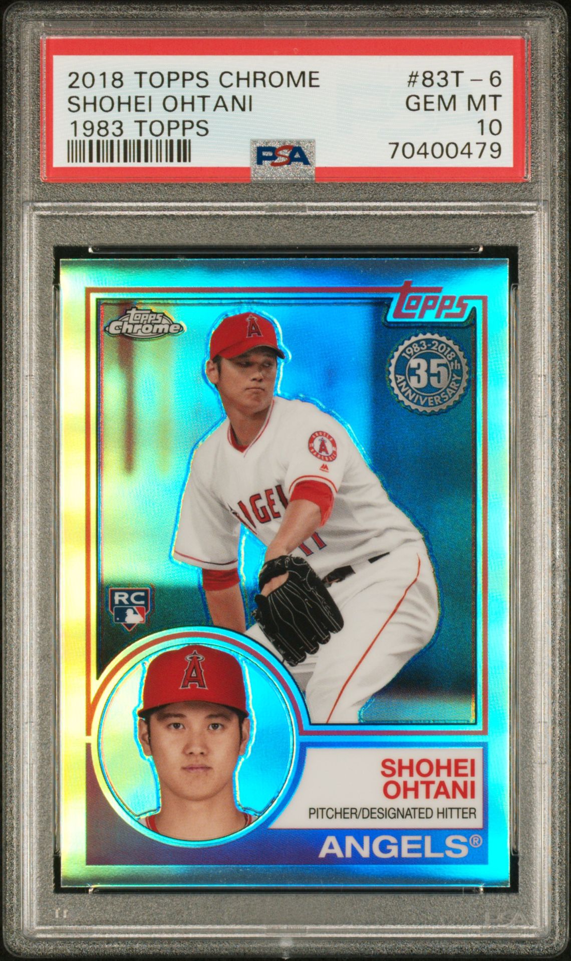 2018 Topps Chrome 83T-6