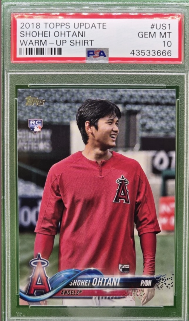 2018 Topps Update US1 Shohei Ohtani
