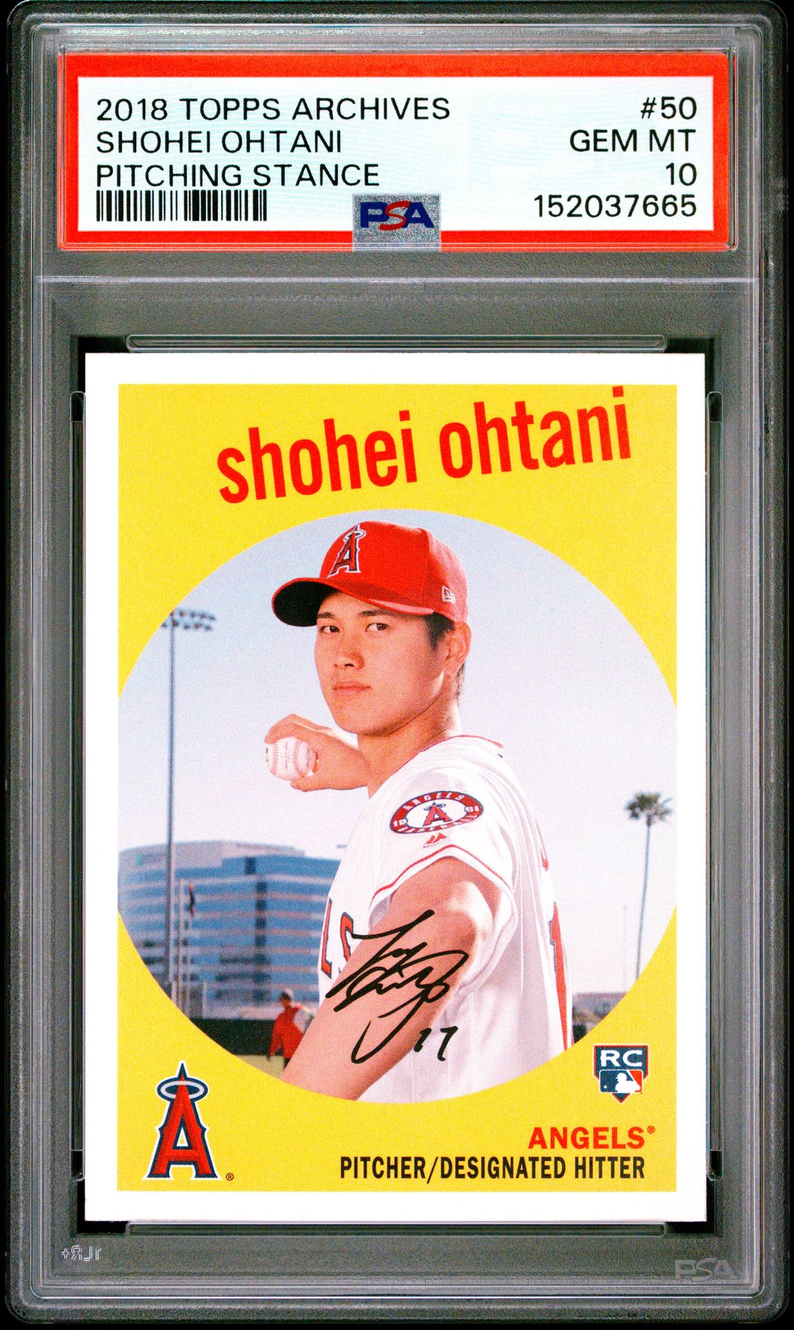 2018 Topps Archives 50 Shohei Ohtani