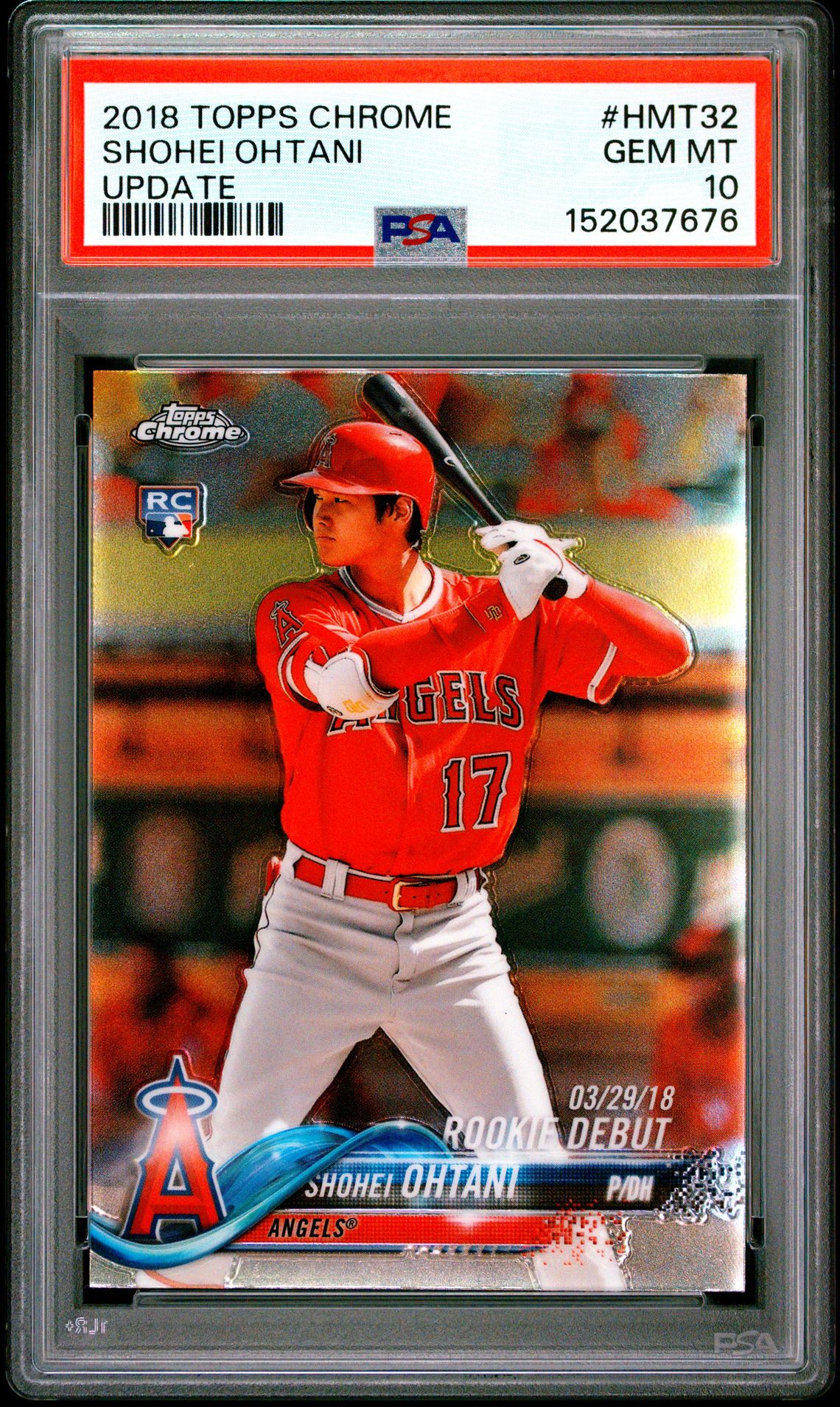2018 Topps Chrome Update HMT32
