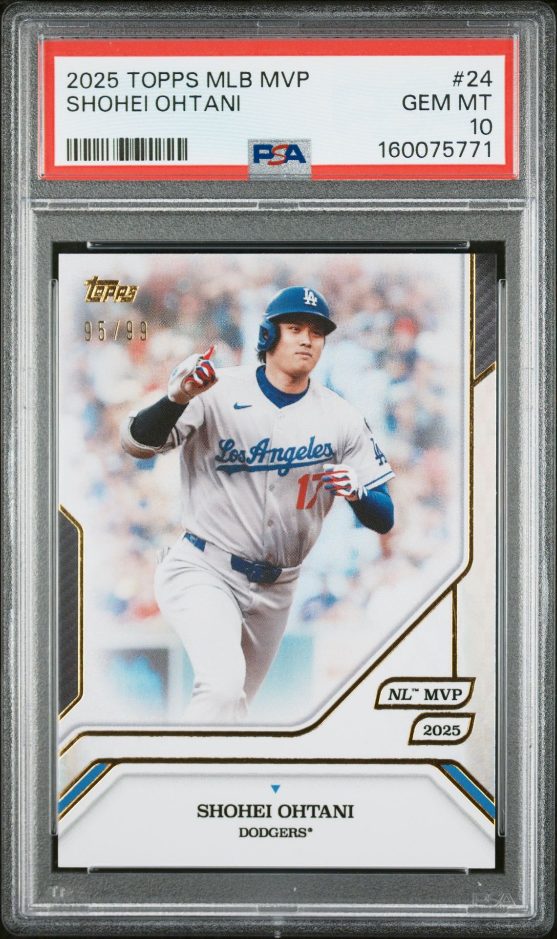 2025 Topps MLB MVP #24 /99