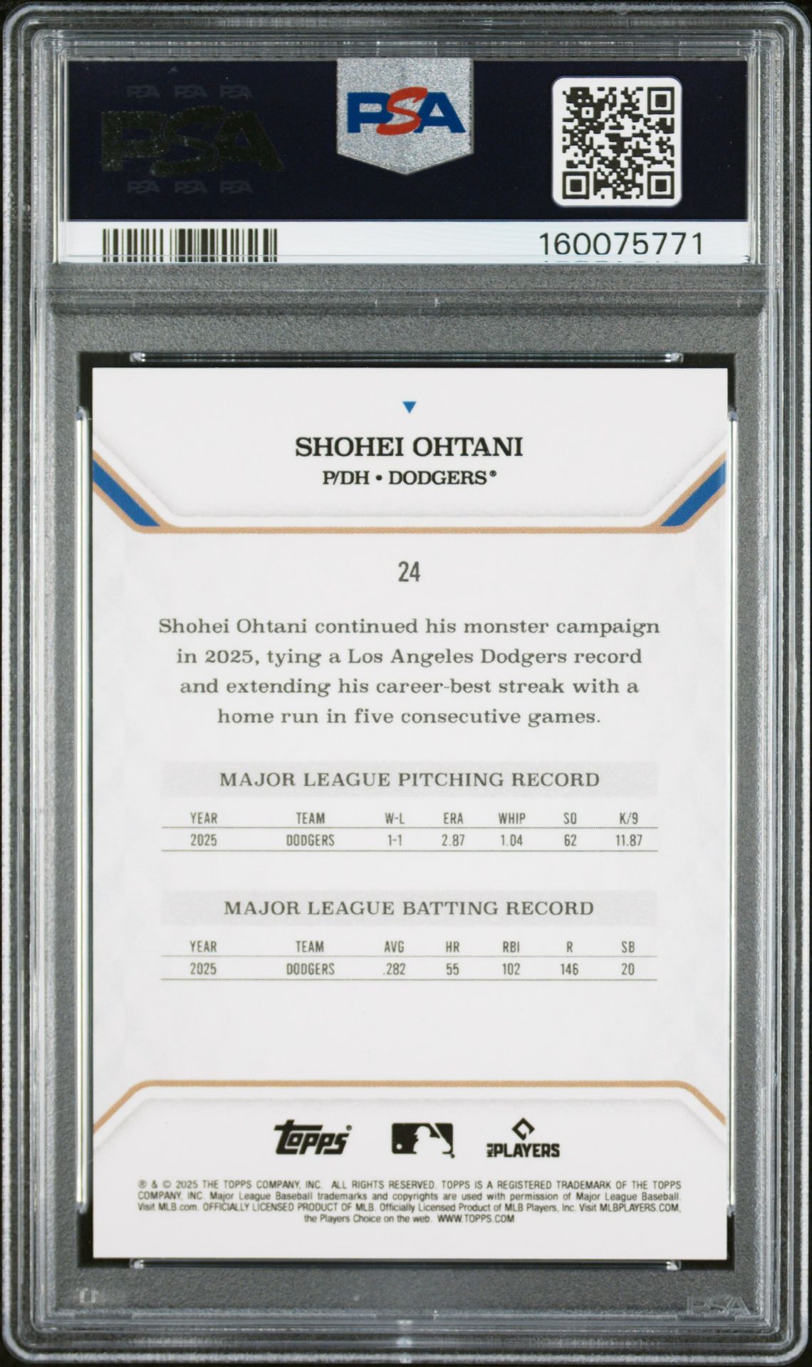 2025 Topps MLB MVP #24 /99