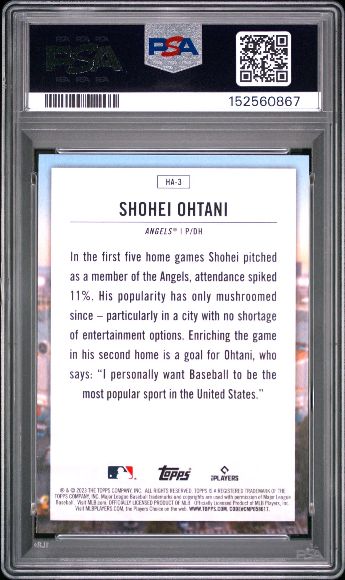 2023 Topps Home Field Advantage HA3