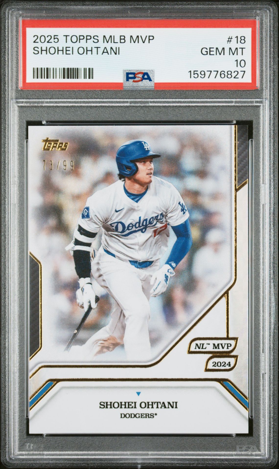 2025 Topps MLB MVP 18 /99