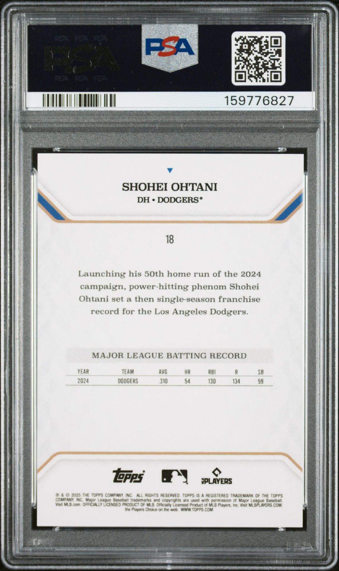 2025 Topps MLB MVP 18 /99