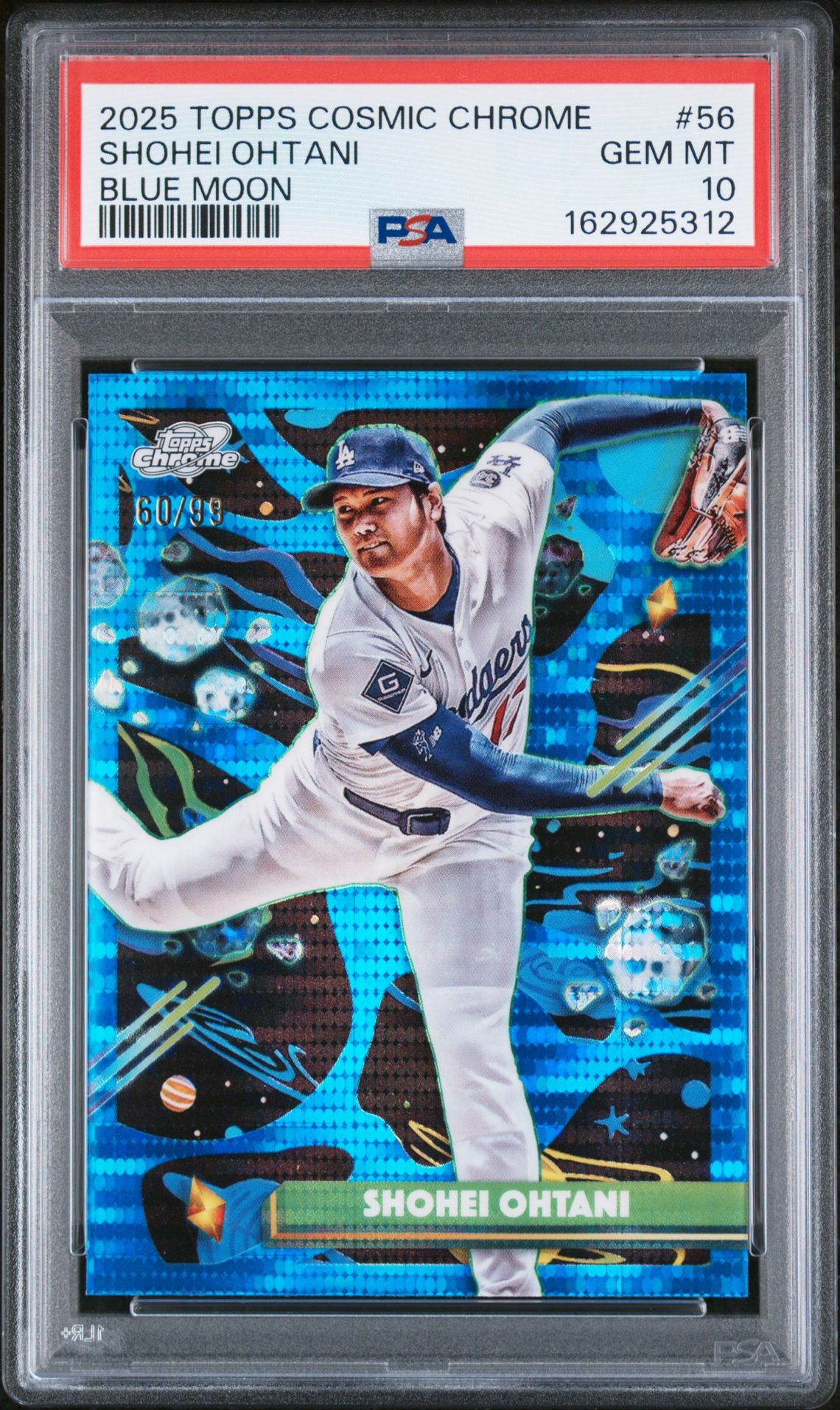 2025 Topps Cosmic Chrome #56 Shohei Ohtani Blue Moon /99