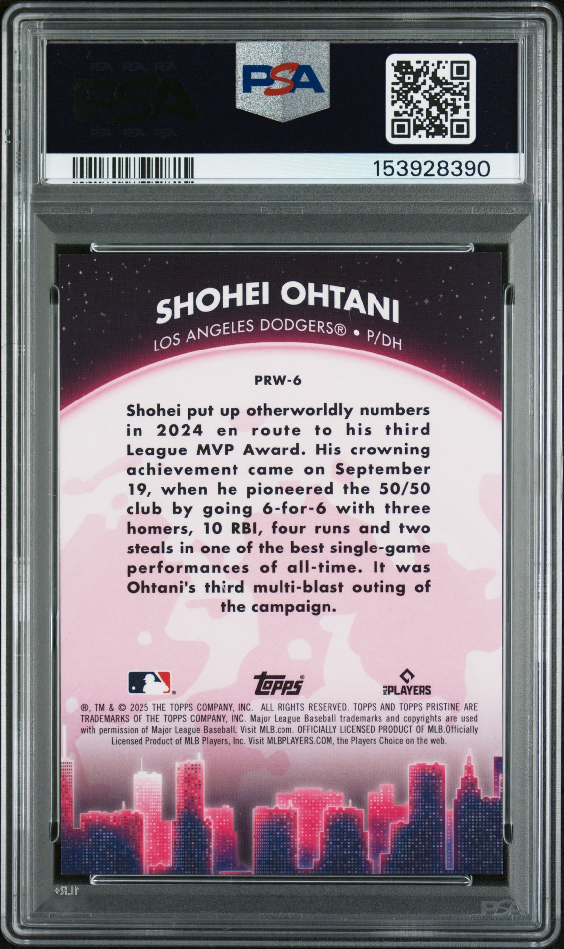 2025 Topps Pristine Prowlers #6
