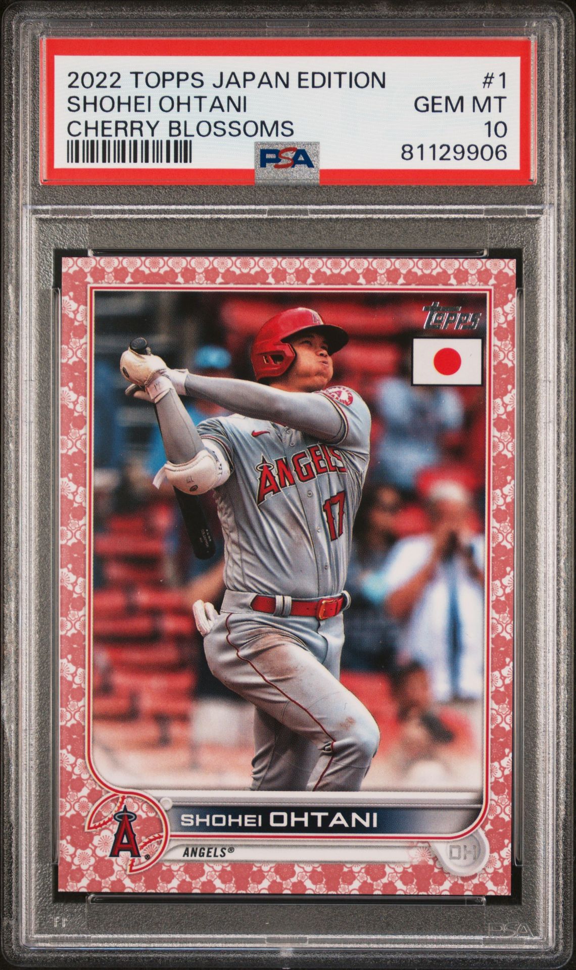 2022 Topps Japan Edition Cherry Blossoms #1 /99