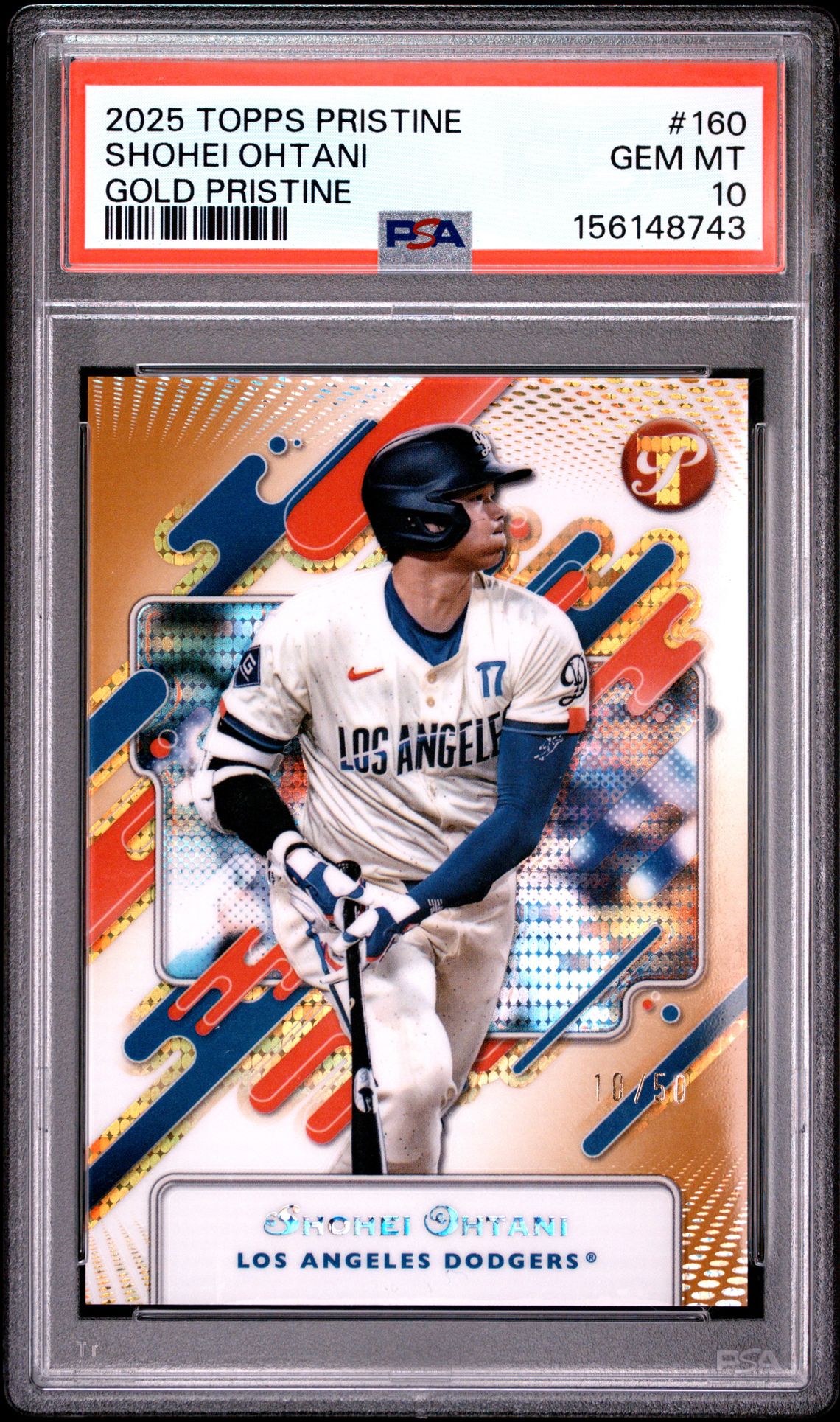 2025 Topps Pristine #160 Gold Pristine /50