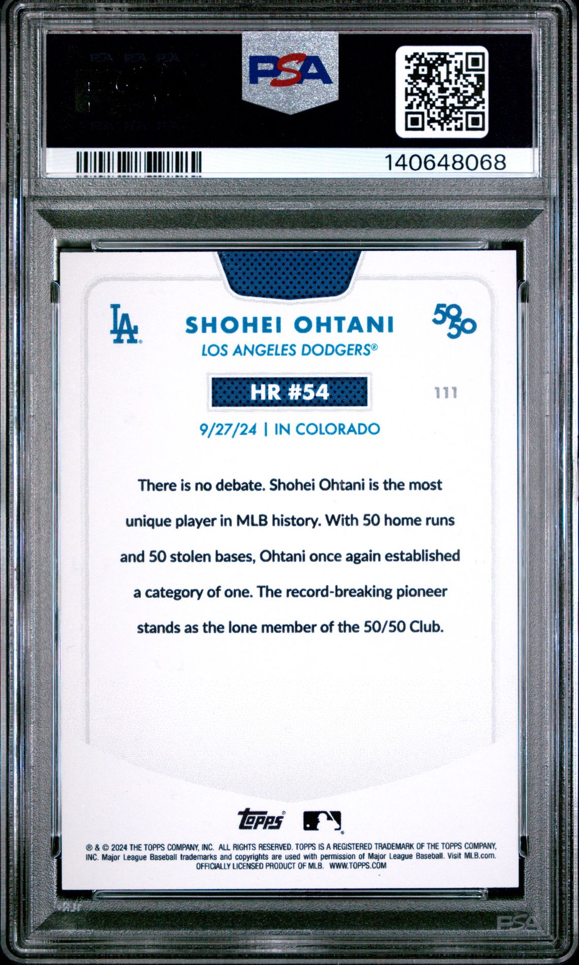 2024 Topps 50/50 #111
