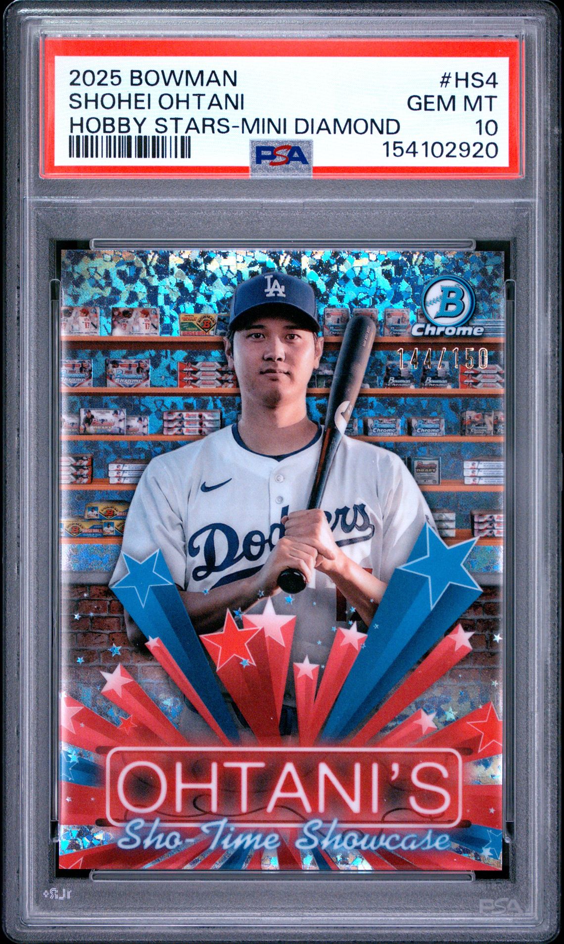 2025 Bowman Hobby Stars-Mini Diamond HS4 /150